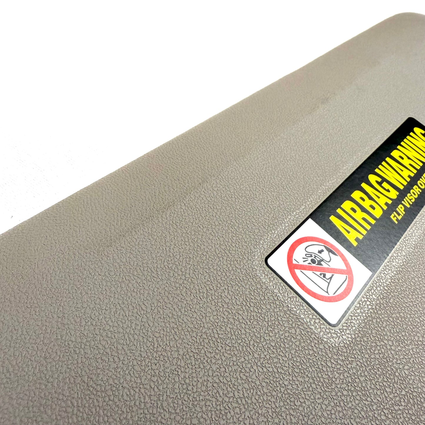 2010-2014 Honda Insight Sun Visor Driver Left Side Shade OEM GRAY W/O Mirror