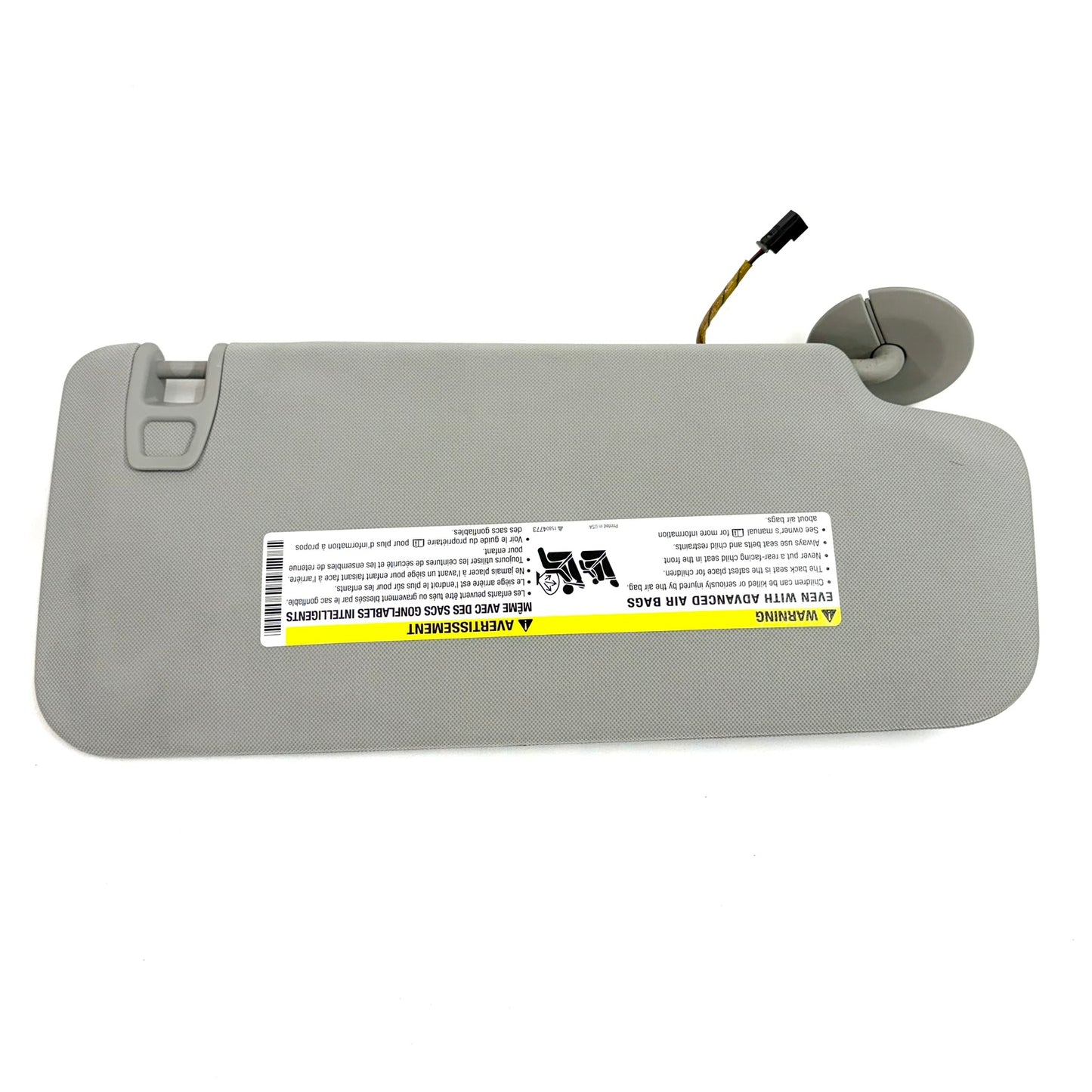 2007-2017 GMC Acadia Driver Sun Visor OEM 20756292 Traverse Enclave