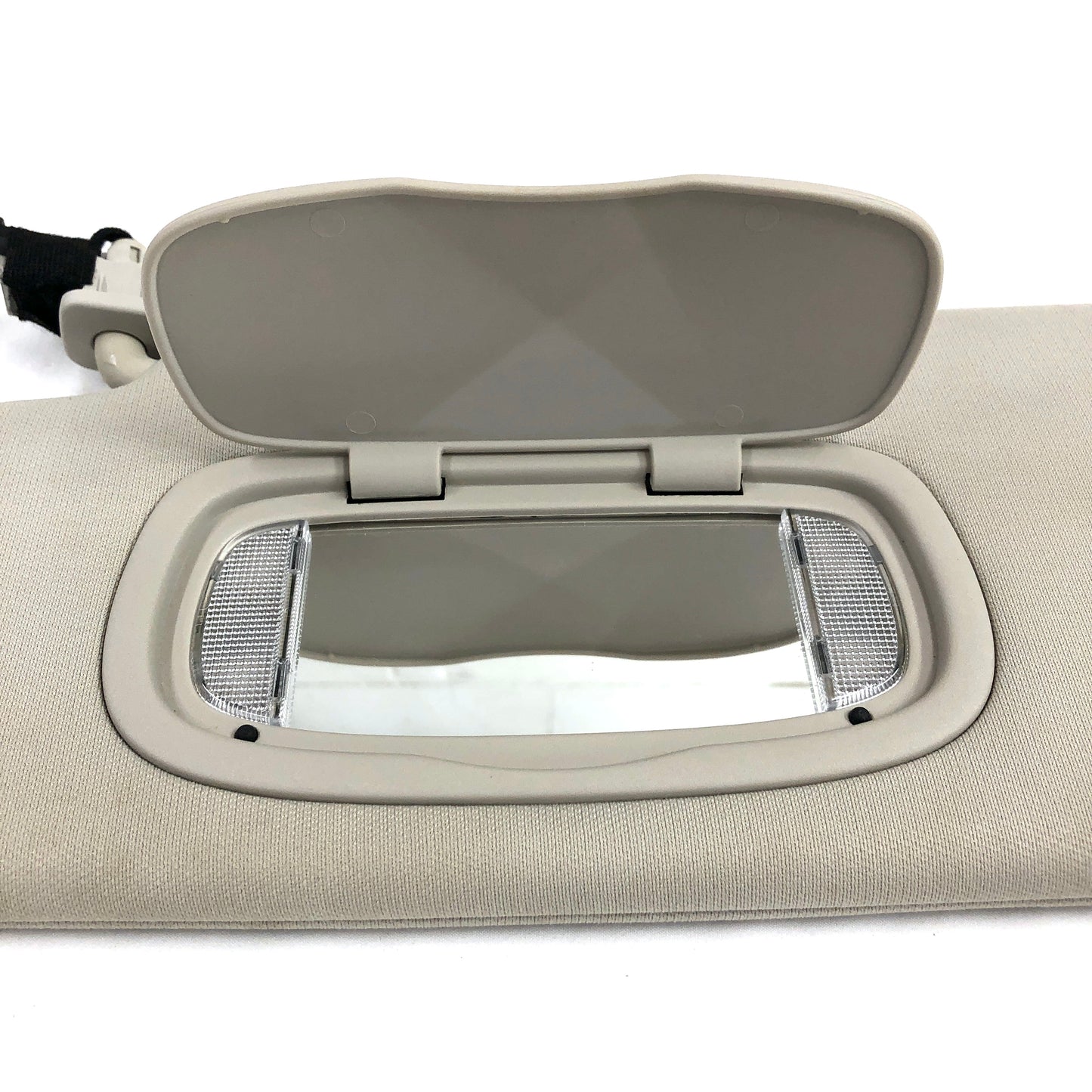 2013-2016 Dodge Dart Sun Visor Driver Left OEM Beige W/ Lighted Mirror