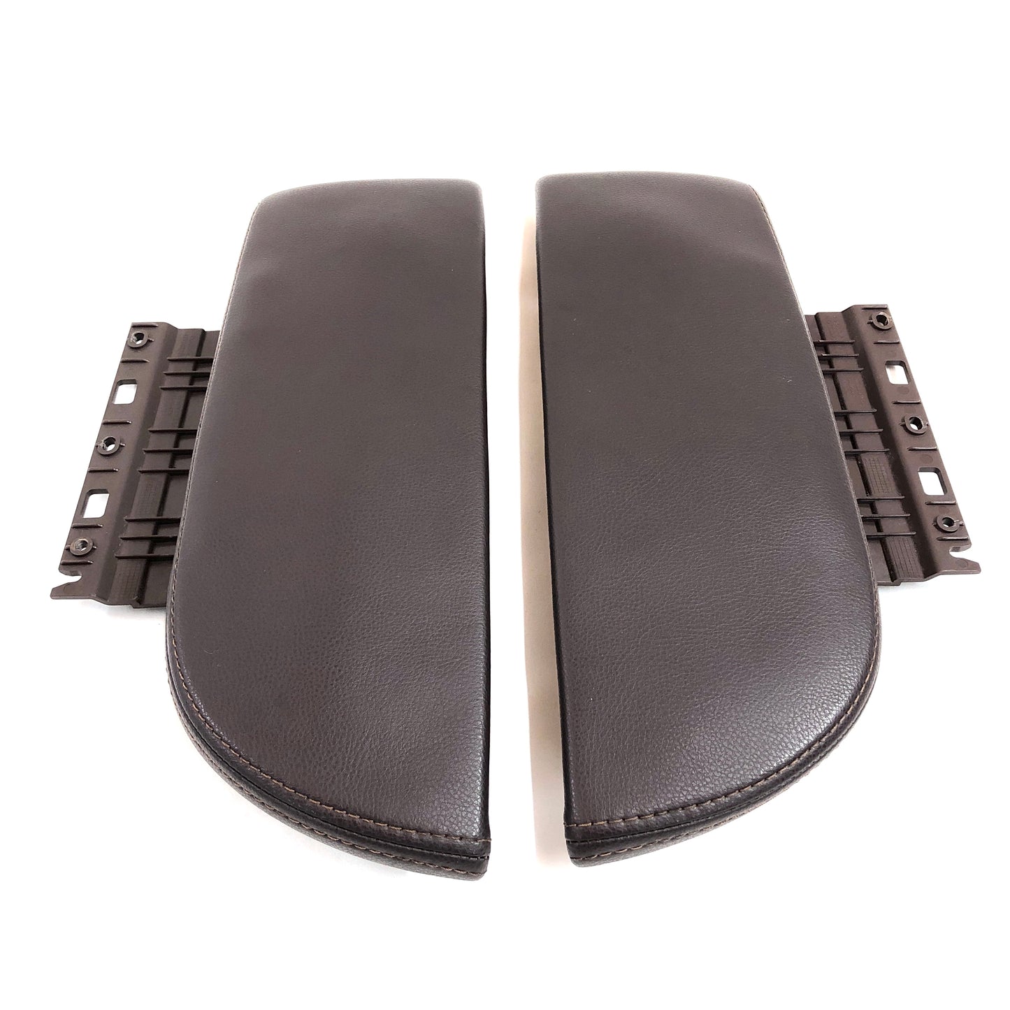 2007-2009 Acura MDX Center Console Lid Paddles Leather Armrest Bordeaux Maroon