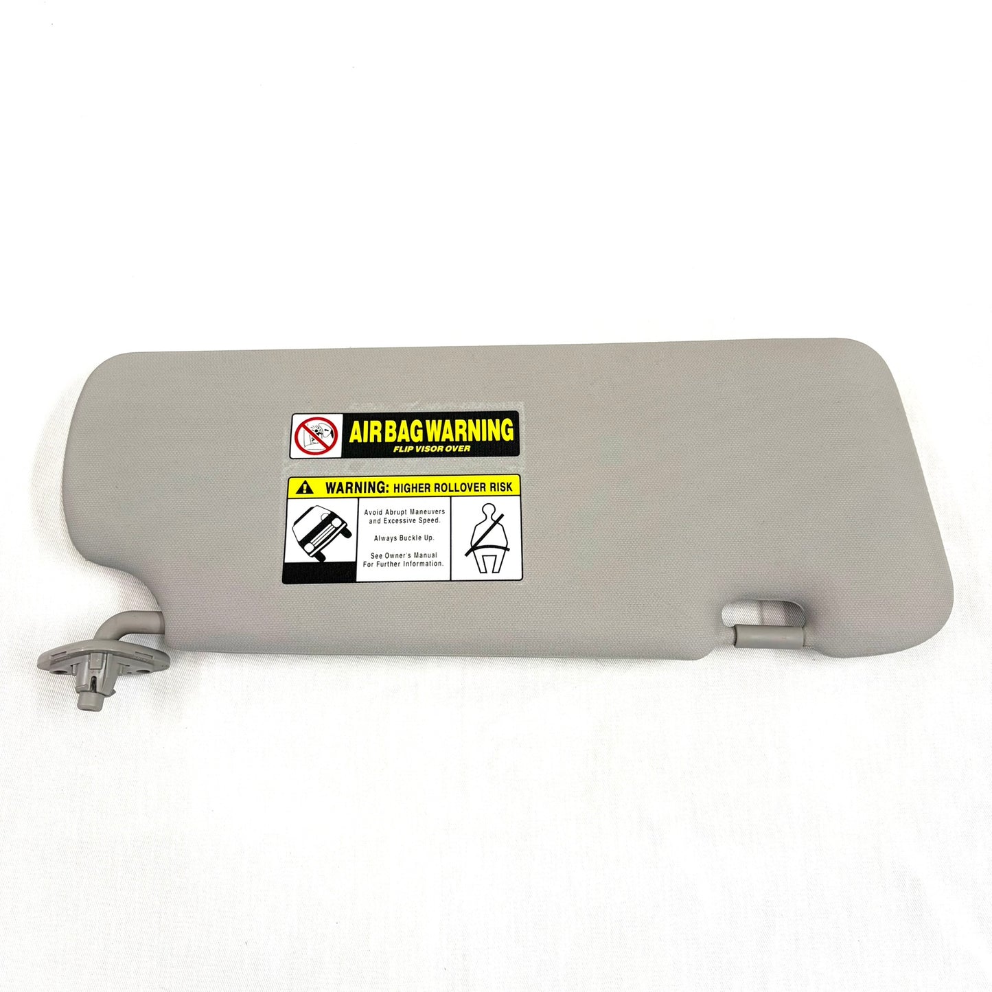 2007-2011 Honda CR-V Driver Sun Visor OEM Shade Left GRAY CRV