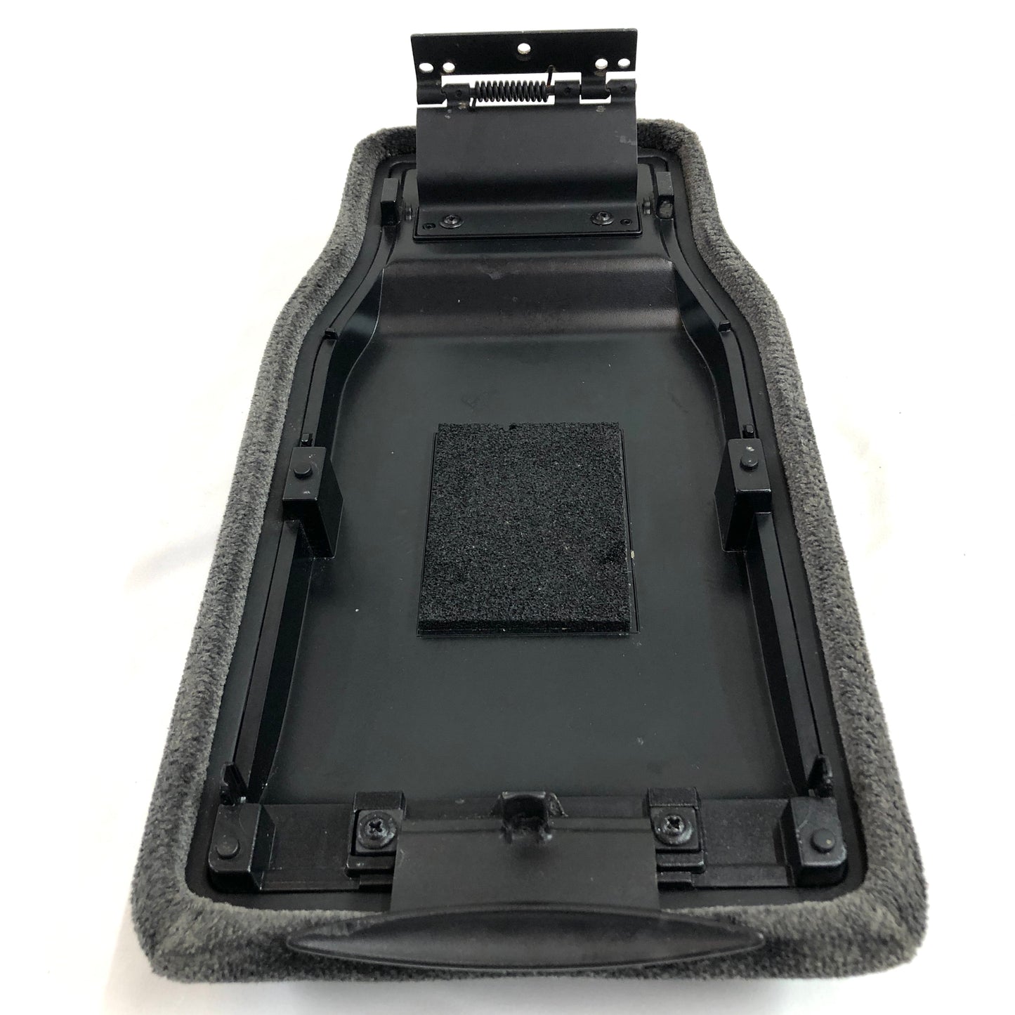 2006-2013 Chevy Impala Center Console Lid Dark Gray Cloth Armrest Storage