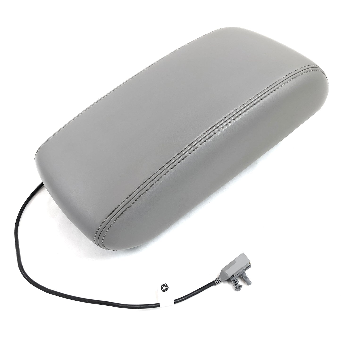 2011-2021 Jeep Grand Cherokee Center Console Lid Armrest Gray Leather OEM Storage W/ USB Port