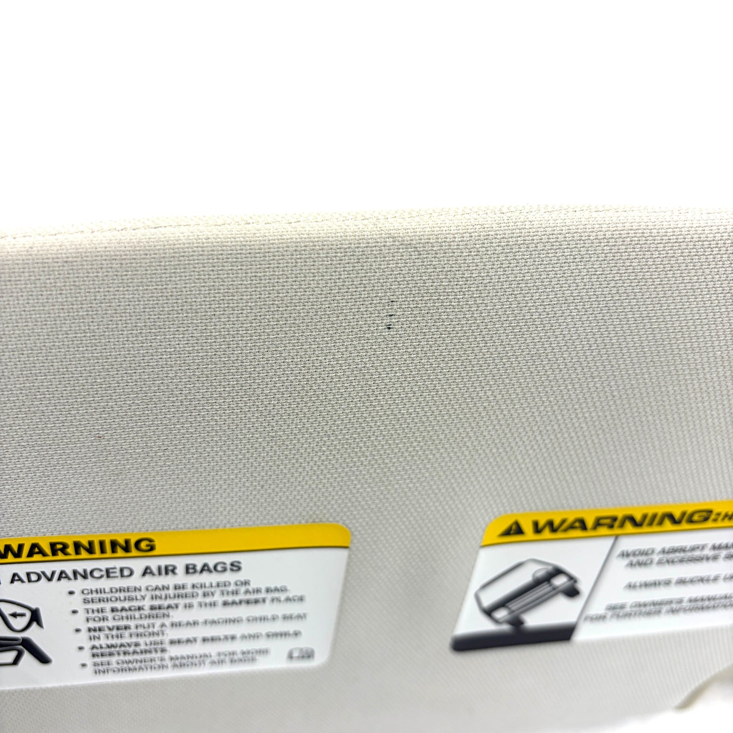 2007-2017 Jeep Compass Patriot Sun Visor Driver Left Side OEM Ivory Beige