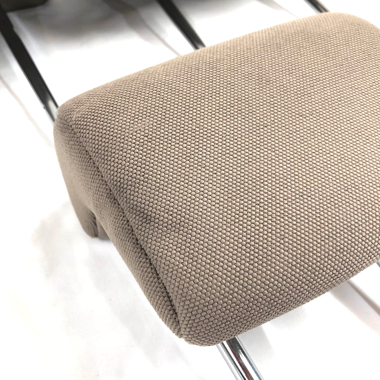 2006-2012 Toyota RAV4 Rear Seat Headrests Taupe Cloth Fabric Set (3) OEM Leather 2nd Row Head Rest