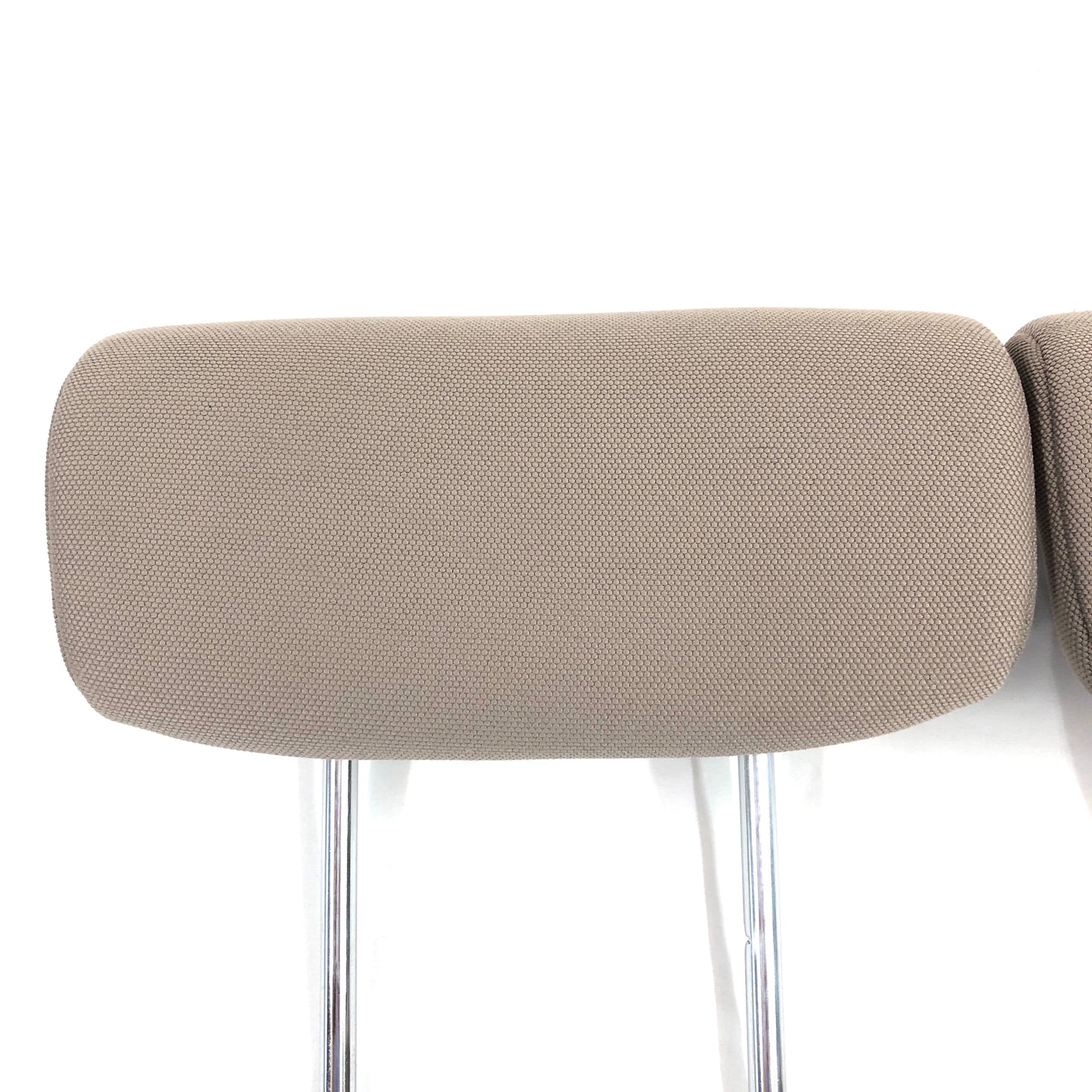 2006-2012 Toyota RAV4 Rear Seat Headrests Taupe Cloth Fabric Set (3) OEM Leather 2nd Row Head Rest