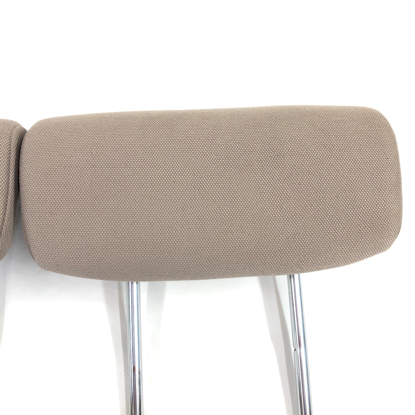 2006-2012 Toyota RAV4 Rear Seat Headrests Taupe Cloth Fabric Set (3) OEM Leather 2nd Row Head Rest