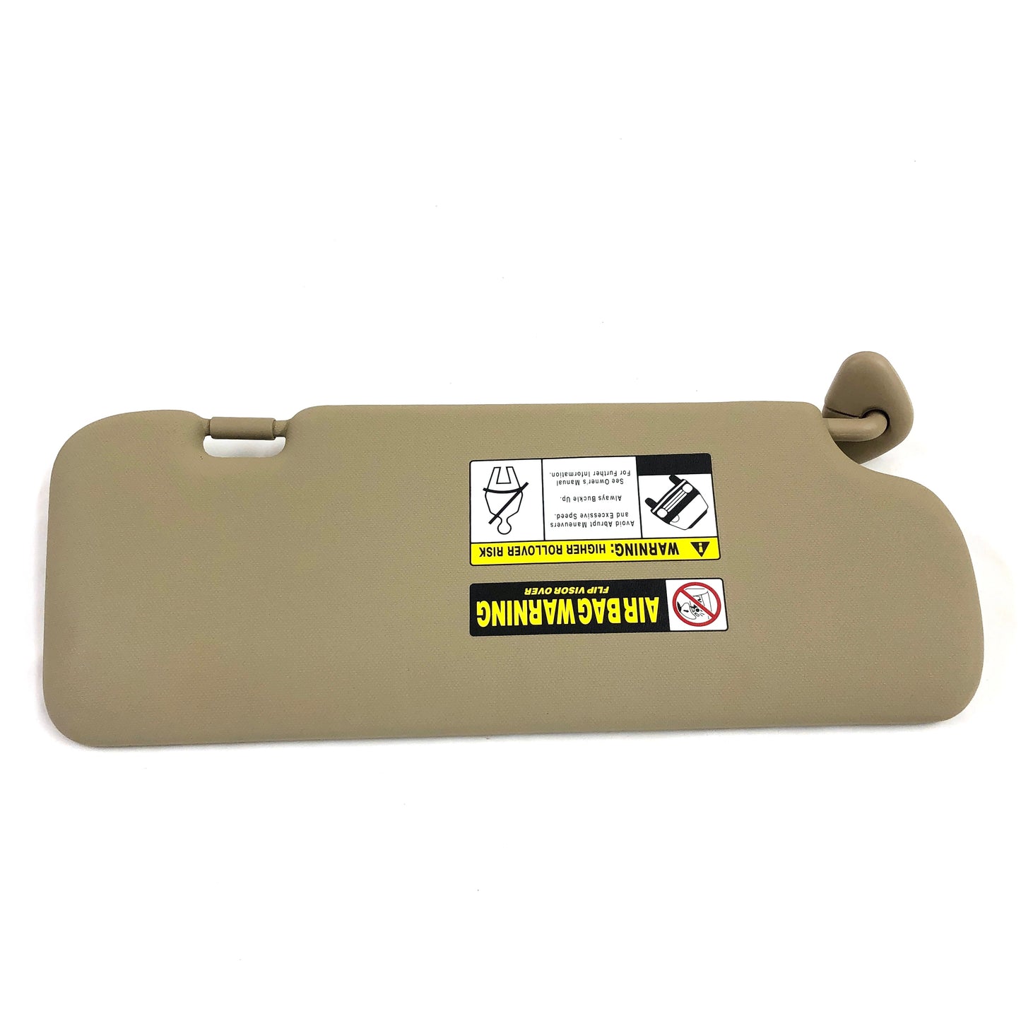 2007-2011 Honda CR-V Driver Sun Visor OEM Shade Left Tan Beige CRV