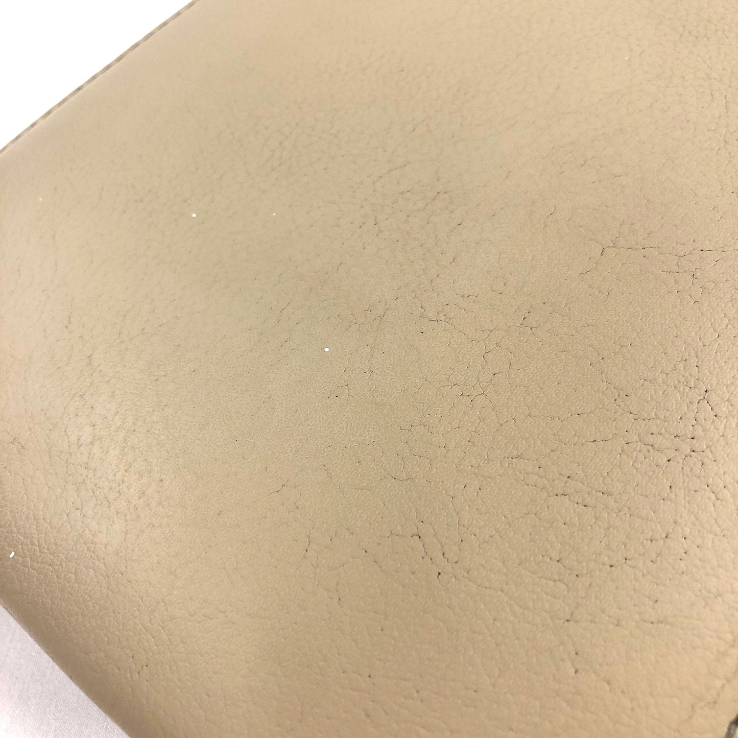 2009-2014 Acura TSX Center Console Lid Beige Tan Leather OEM Armrest W/ Slider