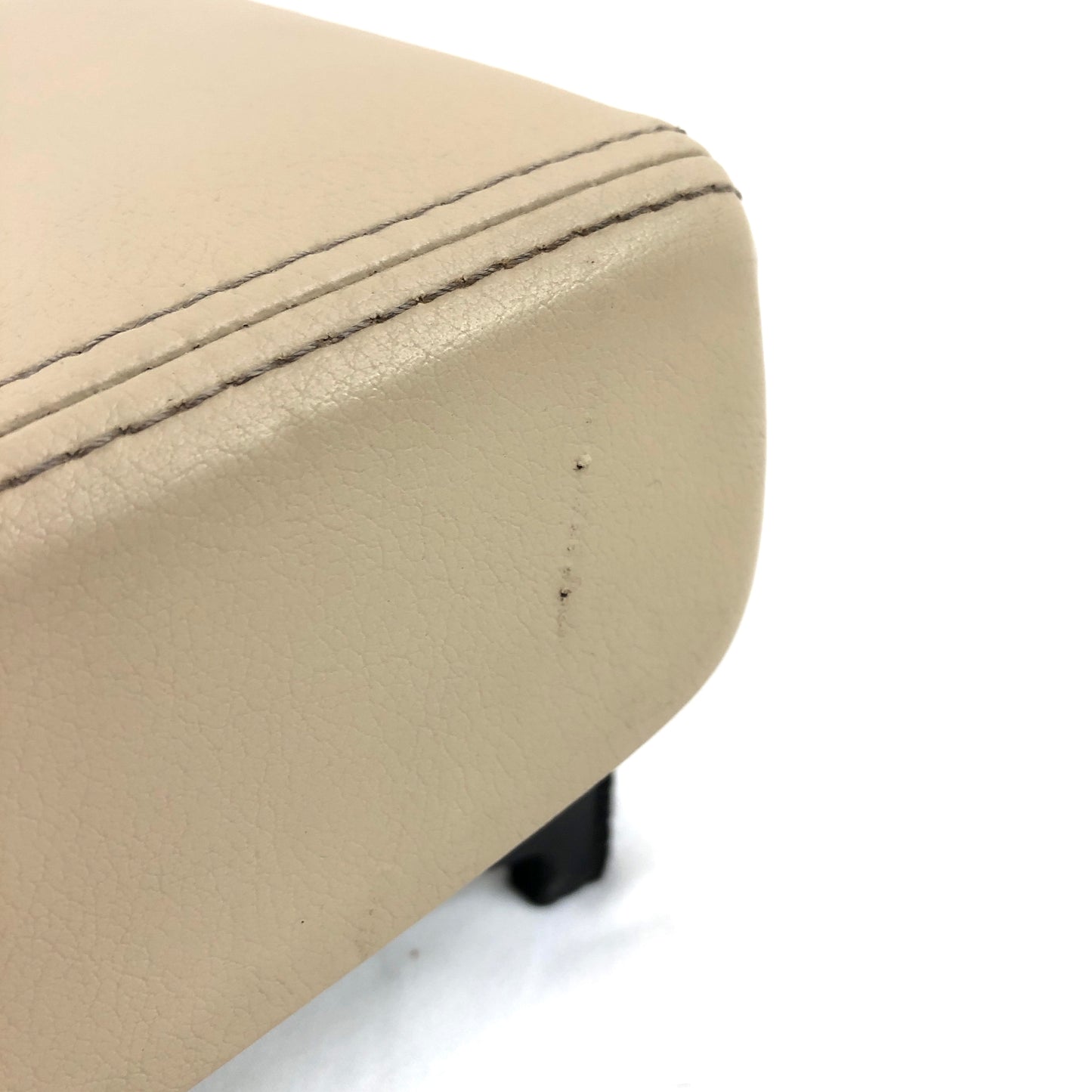 2009-2014 Acura TSX Center Console Lid Beige Tan Leather OEM Armrest W/ Slider