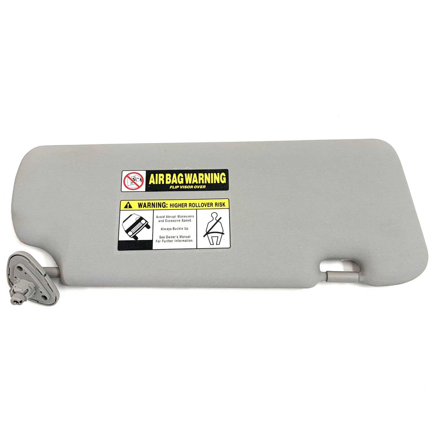 2007-2011 Honda CR-V Driver Sun Visor OEM Shade Left GRAY CRV