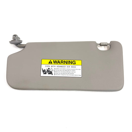 2010-2014 Honda Insight Sun Visor Driver Left Side Shade OEM GRAY W/O Mirror