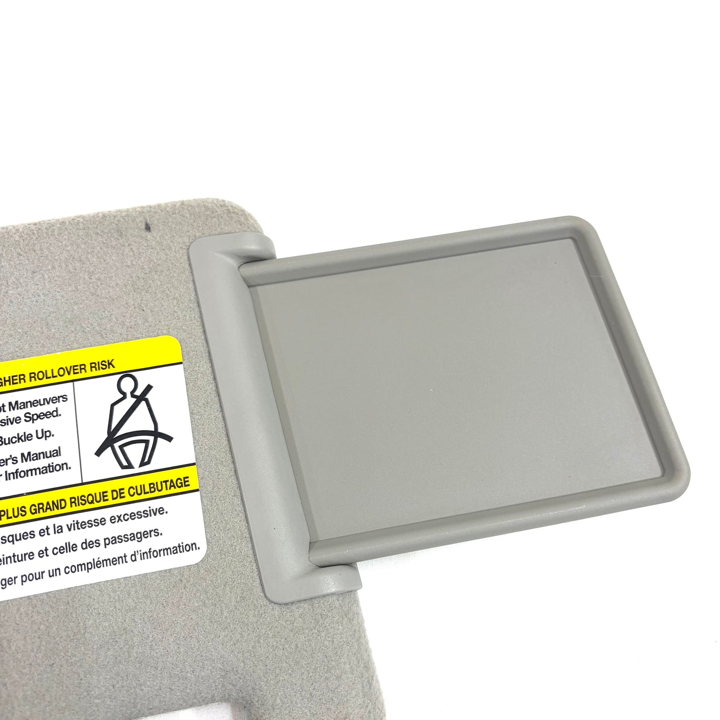 2005-2012 Nissan Frontier Xterra Sun Visor GRAY Driver Left Side OEM Shade