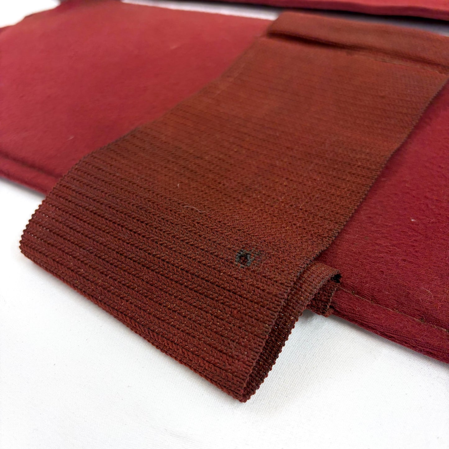 1988-1995 Silverado Sierra Sun Visors Pair Passenger Driver OEM Red Burgundy