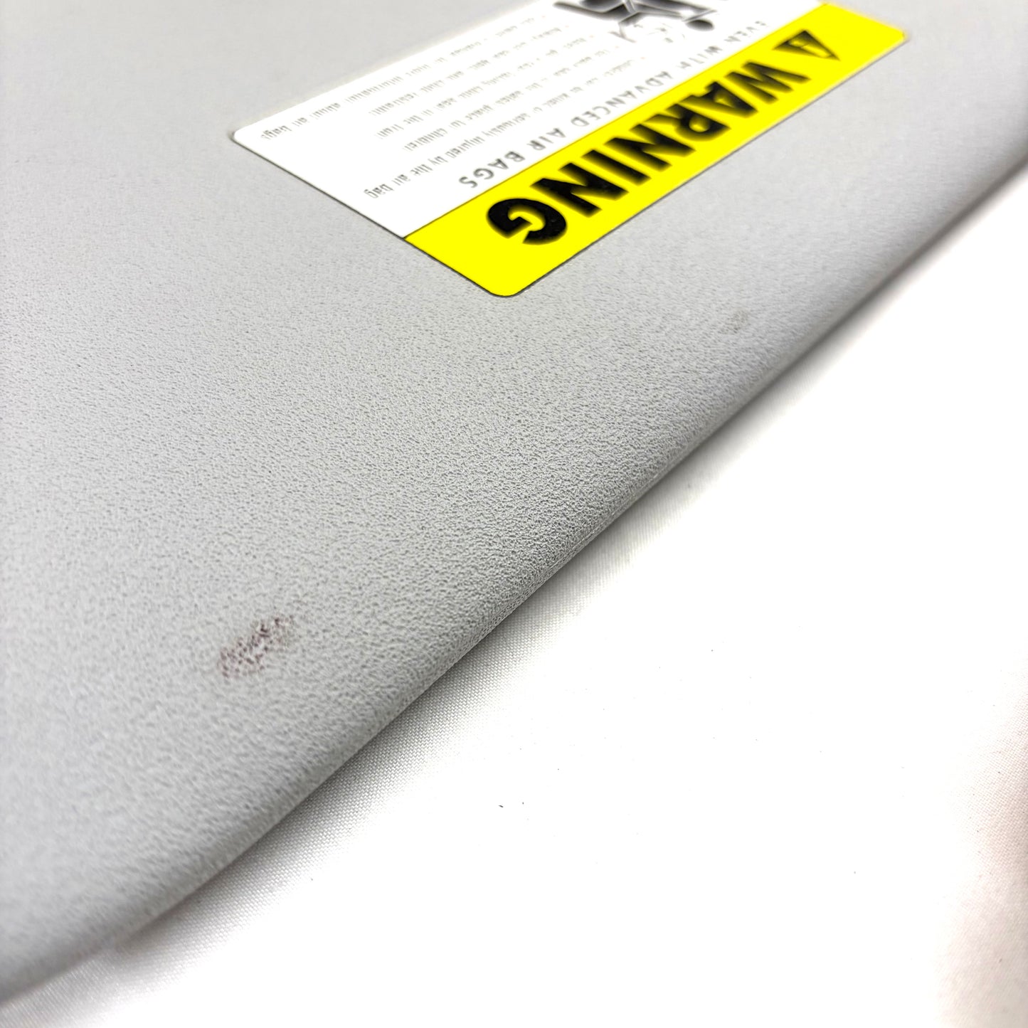 2007-2013 Mini Cooper Sun Visors Gray Set Passenger Driver OEM Shades W/ Lights