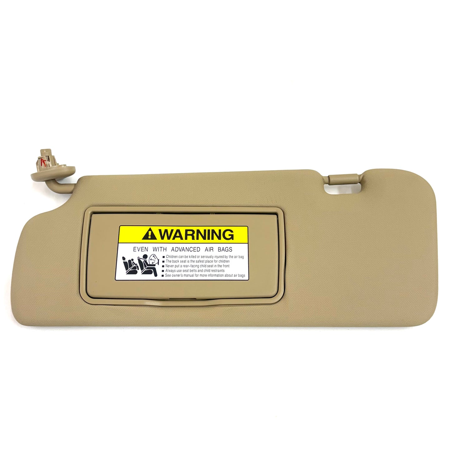 2007-2011 Honda CR-V Driver Sun Visor OEM Shade Left Tan Beige CRV