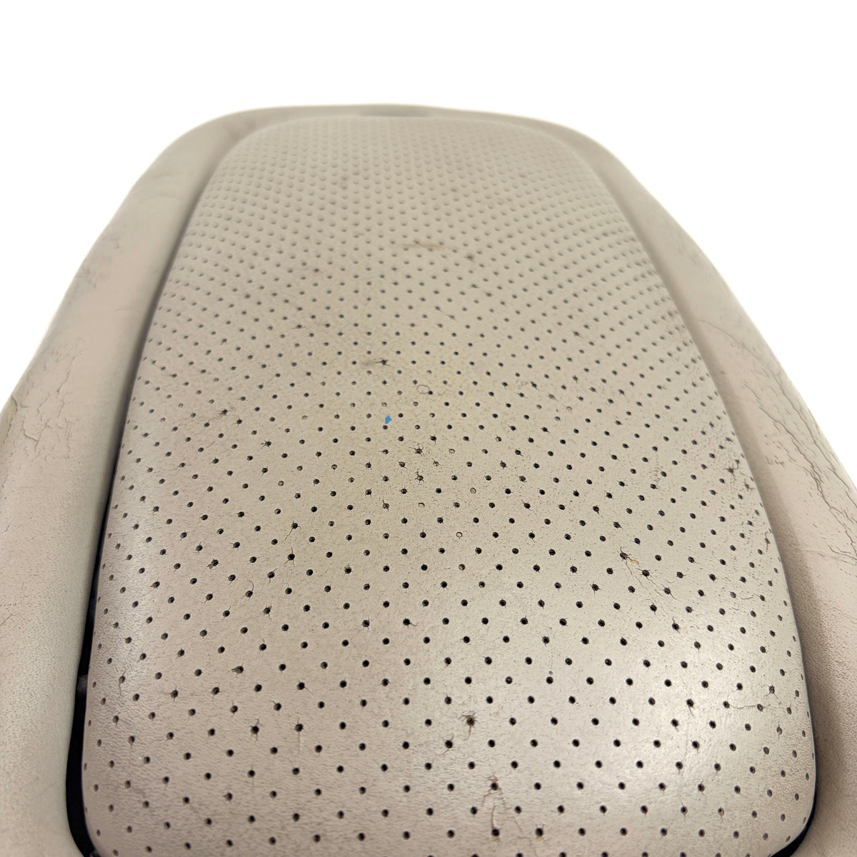 1999-2000 Cadillac Escalade Center Console Lid Armrest Storage OEM Beige Leather Yukon Denali