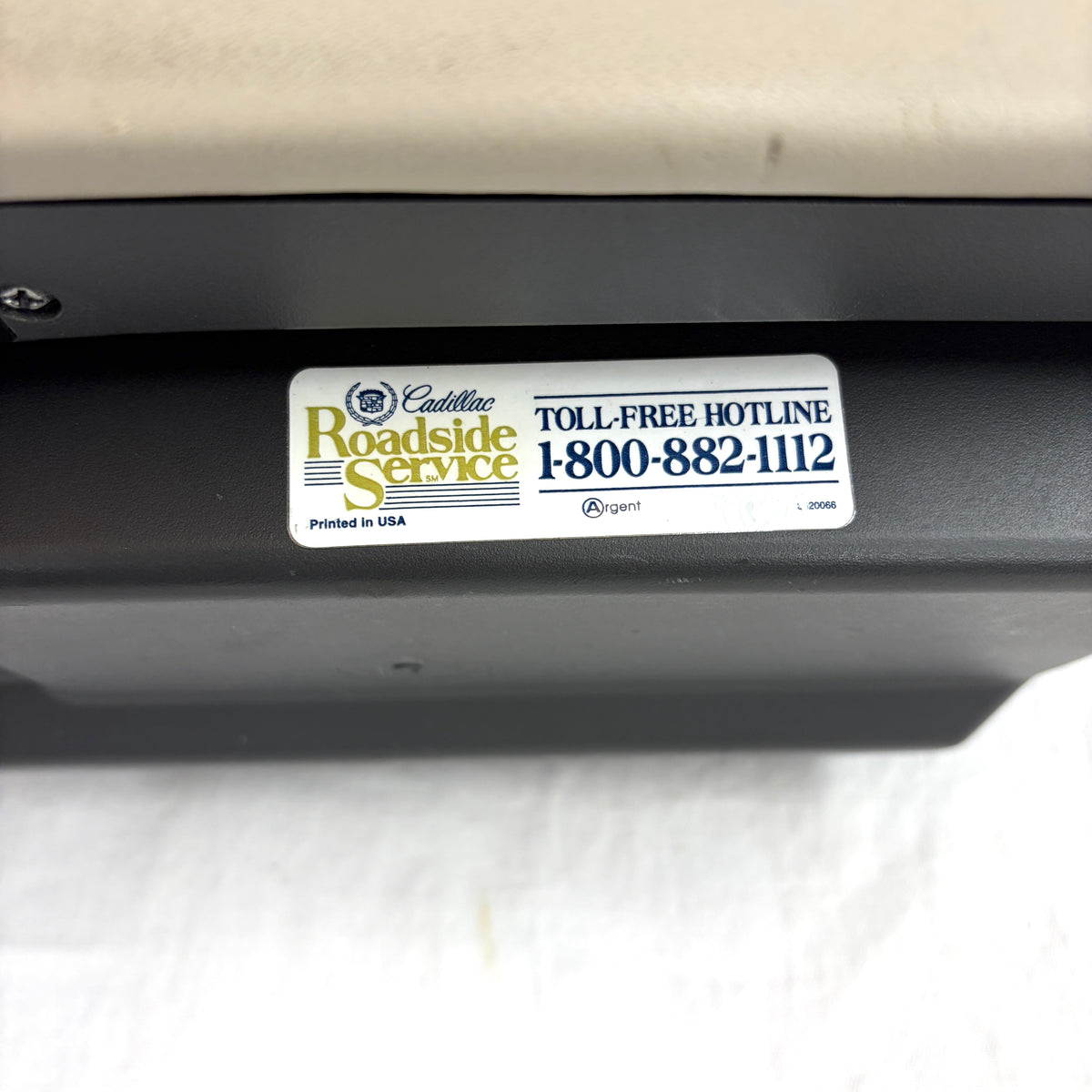 1999-2000 Cadillac Escalade Center Console Lid Armrest Storage OEM Beige Leather Yukon Denali