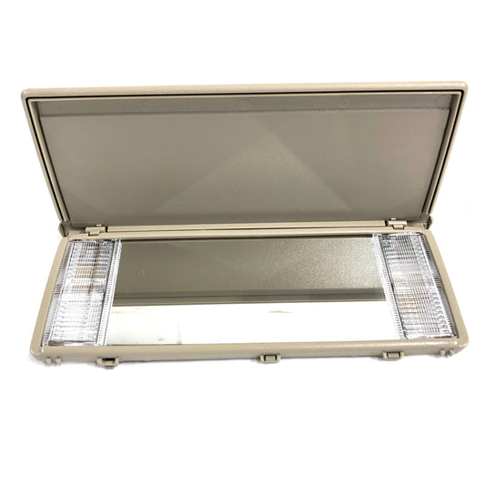2001-2006 Sun Visor Vanity Mirror for Suburban, Avalanche, Escalade, and Tahoe Assembly Cover Light Replacement OEM