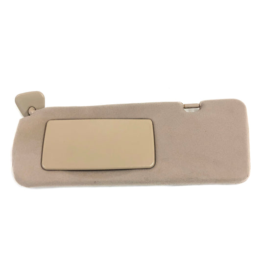 1997-2001 Toyota Camry Sun Visor Driver Left Side Shade Cloth OEM Tan Beige Brown
