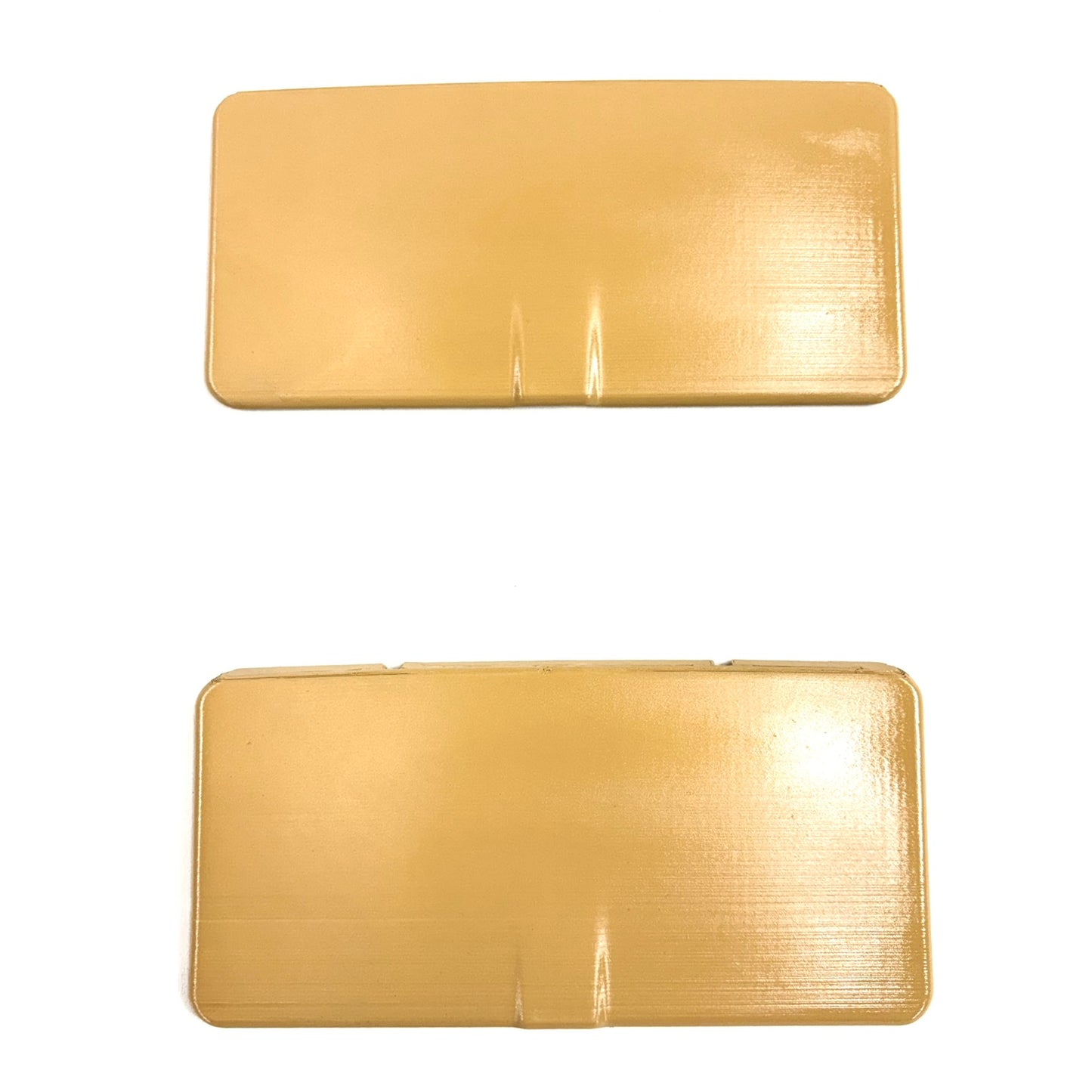 Sun Visor Mirror Repair! 1995-2000 Suburban Yukon Tahoe Vanity Mirror Lid Replacement Pair (x2) Passenger and Driver Tan Beige