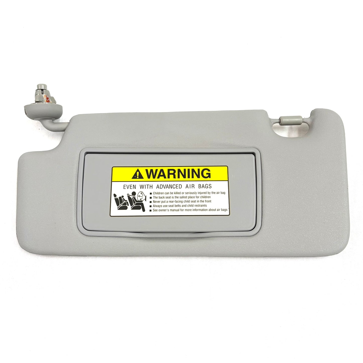 2009-2014 Honda FIT Sun Visor Driver Left Side Shade OEM GRAY W/ Mirror