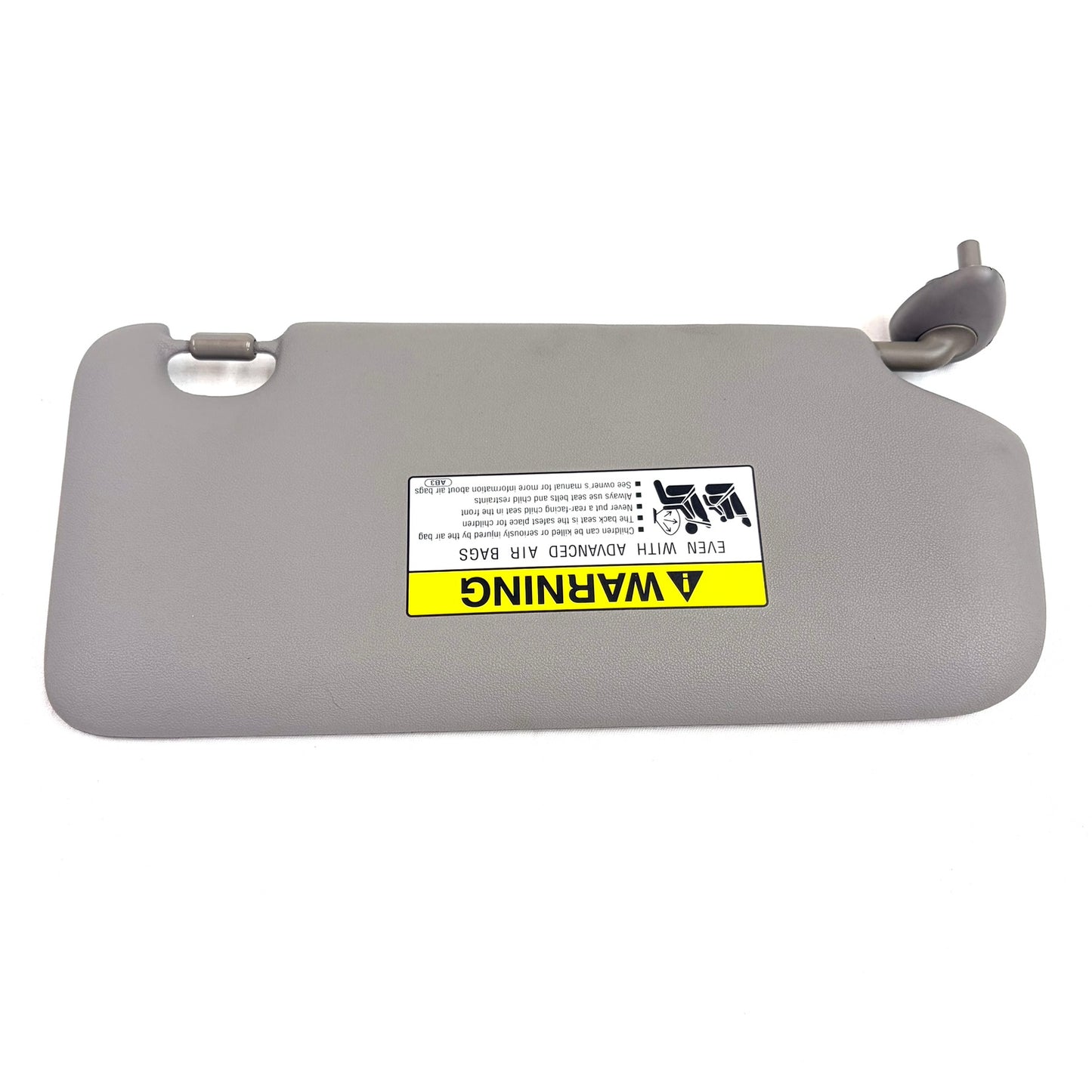 2010-2014 Honda Insight Sun Visor Driver Left Side Shade OEM GRAY W/ Mirror