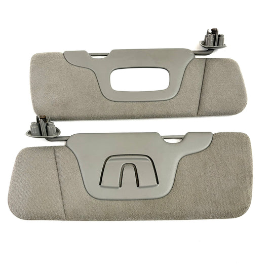 1999-2006 Chevy Silverado GMC Sierra Sun Visors GRAY Passenger Driver OEM