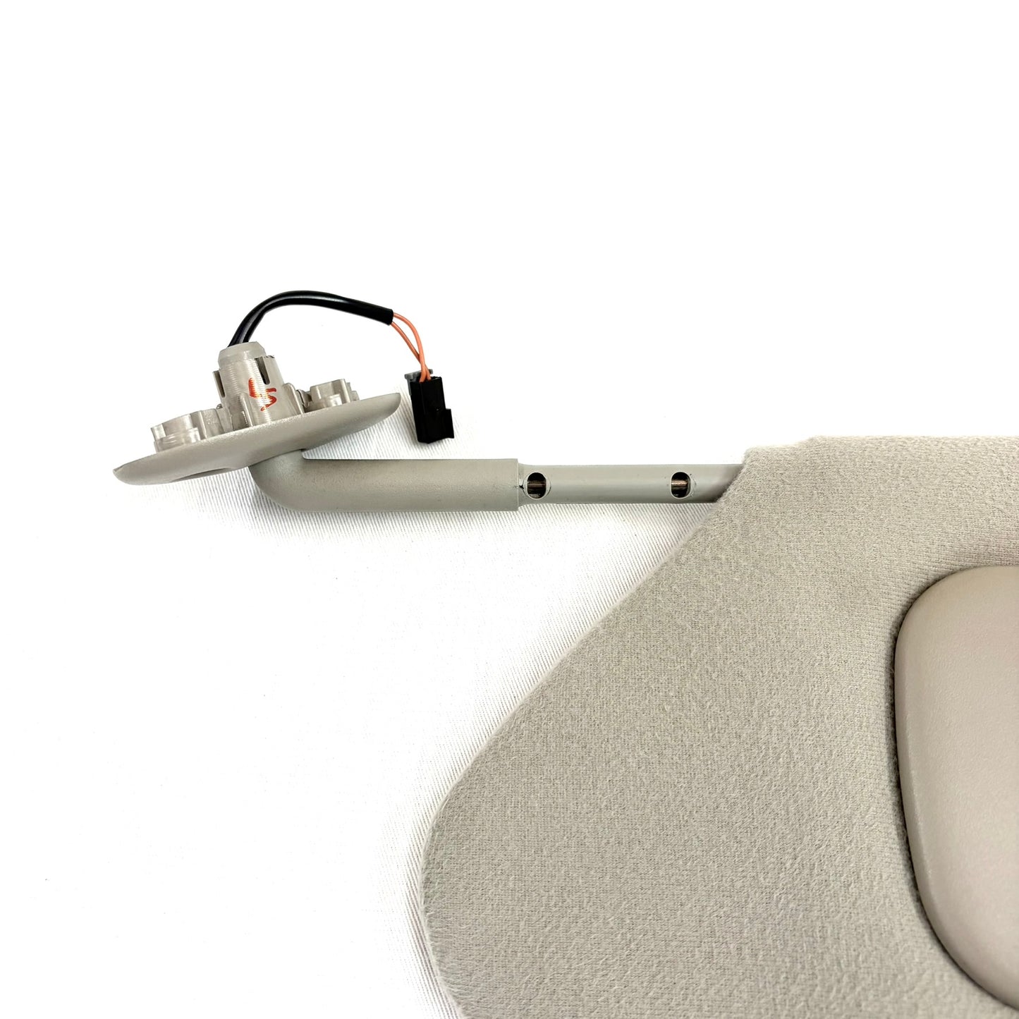 2001-2007 Town & Country Caravan Voyager Sun Visor OEM Driver Left Side Gray W/ Lights