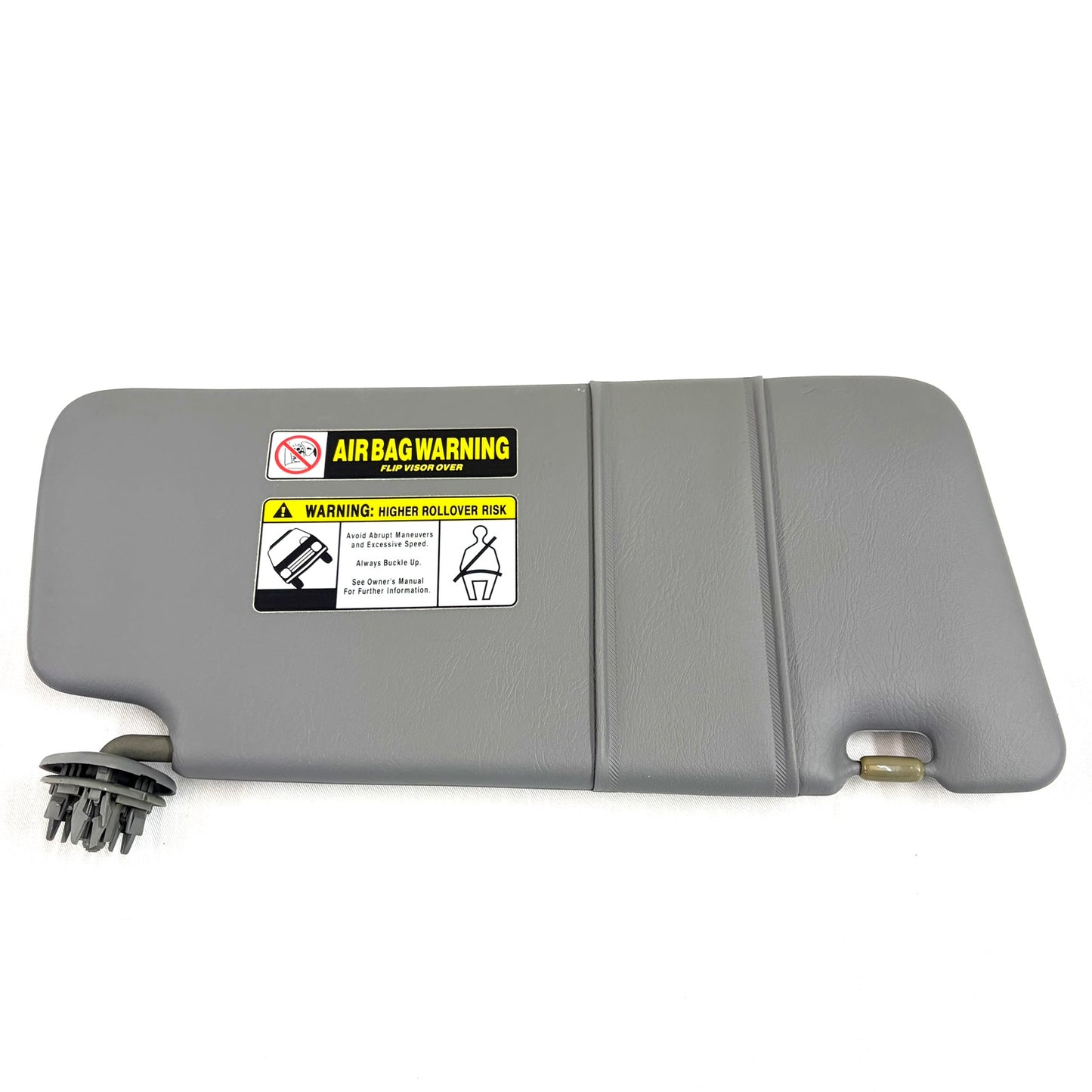 2002-2004 Honda CRV CR-V Sun Visor Gray Driver Side OEM Left Shade Vinyl