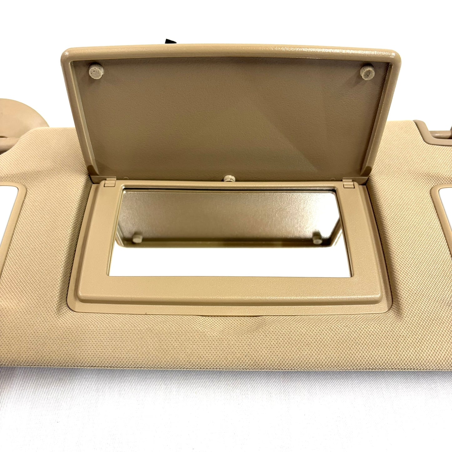 2007-2017 Buick Enclave Driver Sun Visor OEM Tan Beige Left Shade W/ Lighted Mirror Traverse Acadia