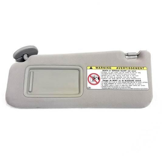 2006-2013 Lexus IS250 IS350 Sun Visor GRAY Left Driver Side Cloth OEM Lighted