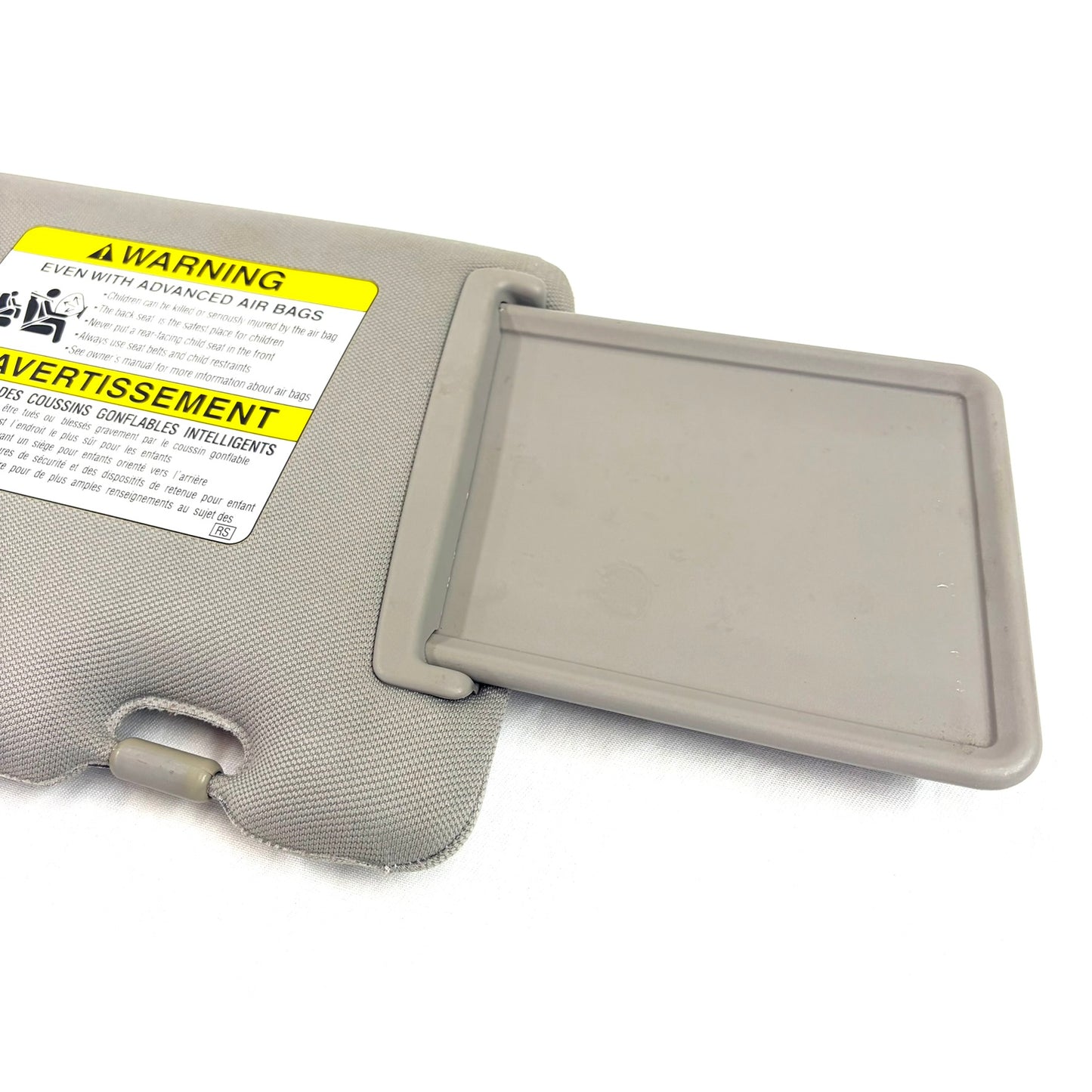 2006-2014 Subaru Tribeca B9 Driver Sun Visor OEM Gray Left Side Shade