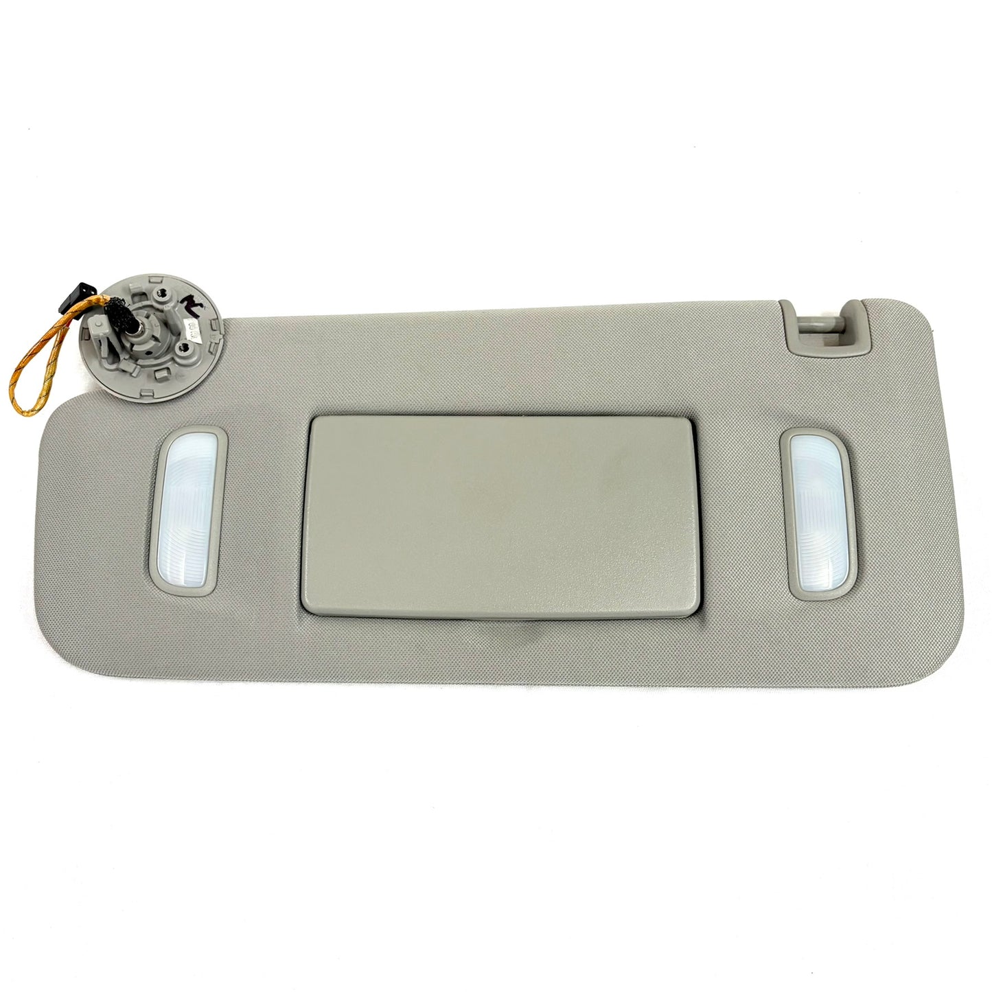 2007-2017 GMC Acadia Driver Sun Visor OEM 20756292 GRAY W/ Lights