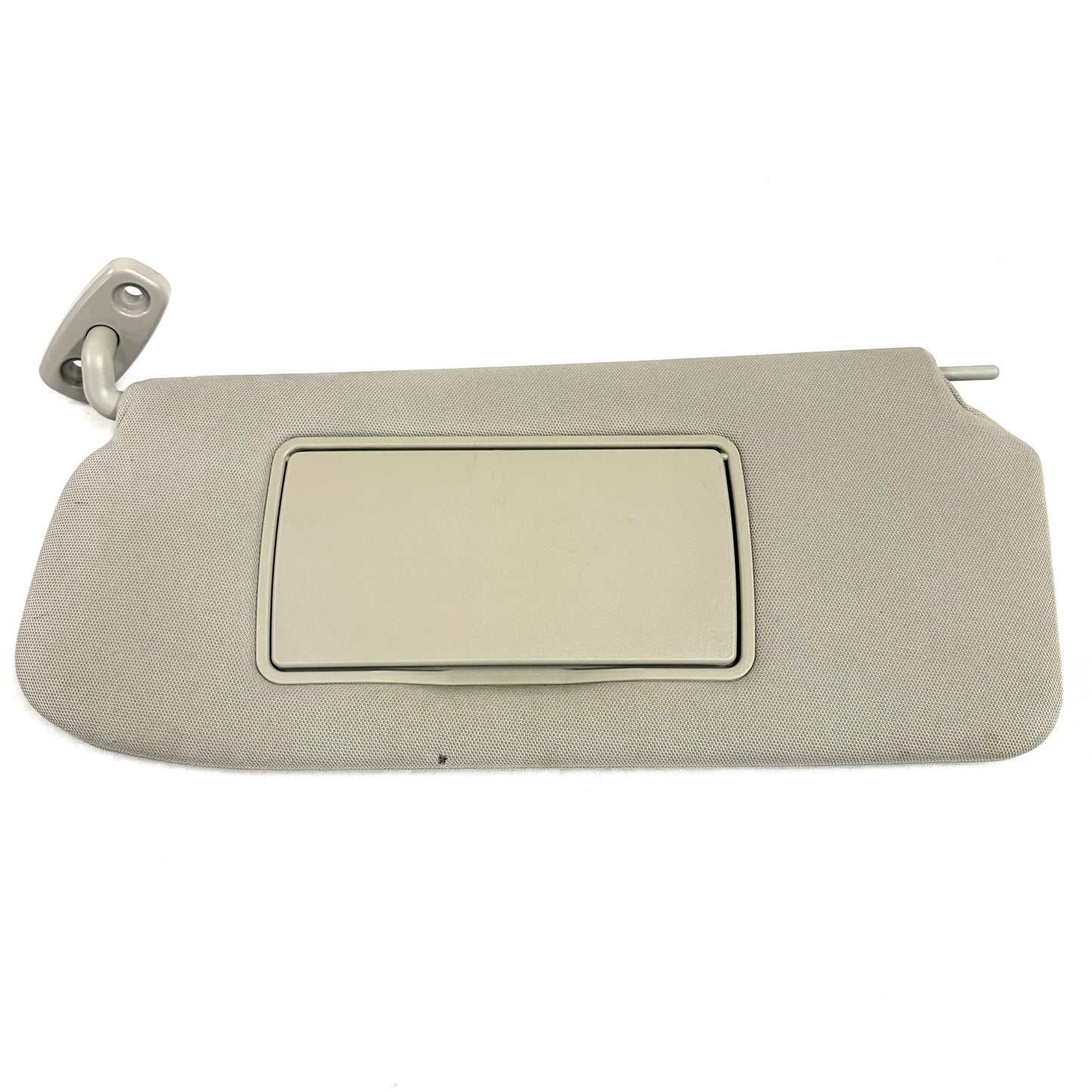 2007-2012 Nissan Sentra Sun Visor Driver Left Side Cloth OEM GRAY W/ Mirror
