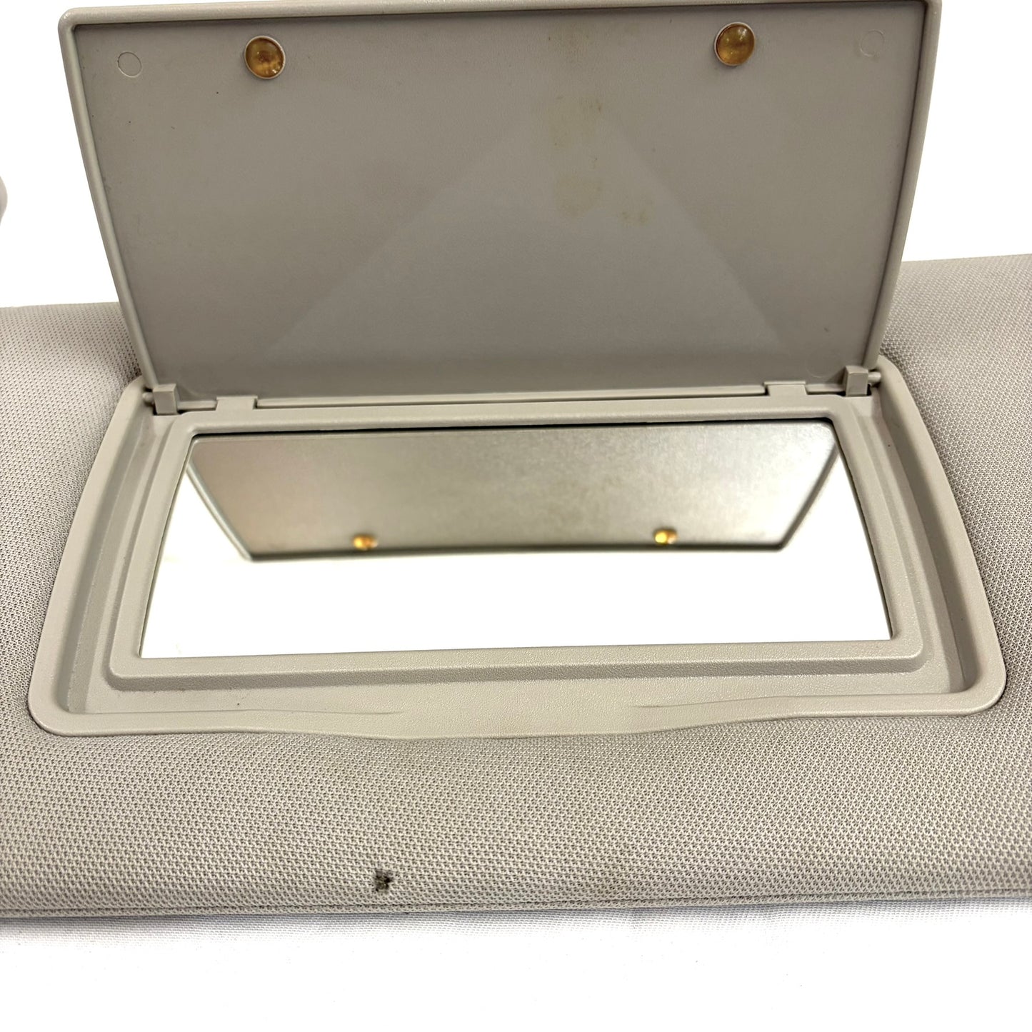 2007-2012 Nissan Sentra Sun Visor Driver Left Side Cloth OEM GRAY W/ Mirror