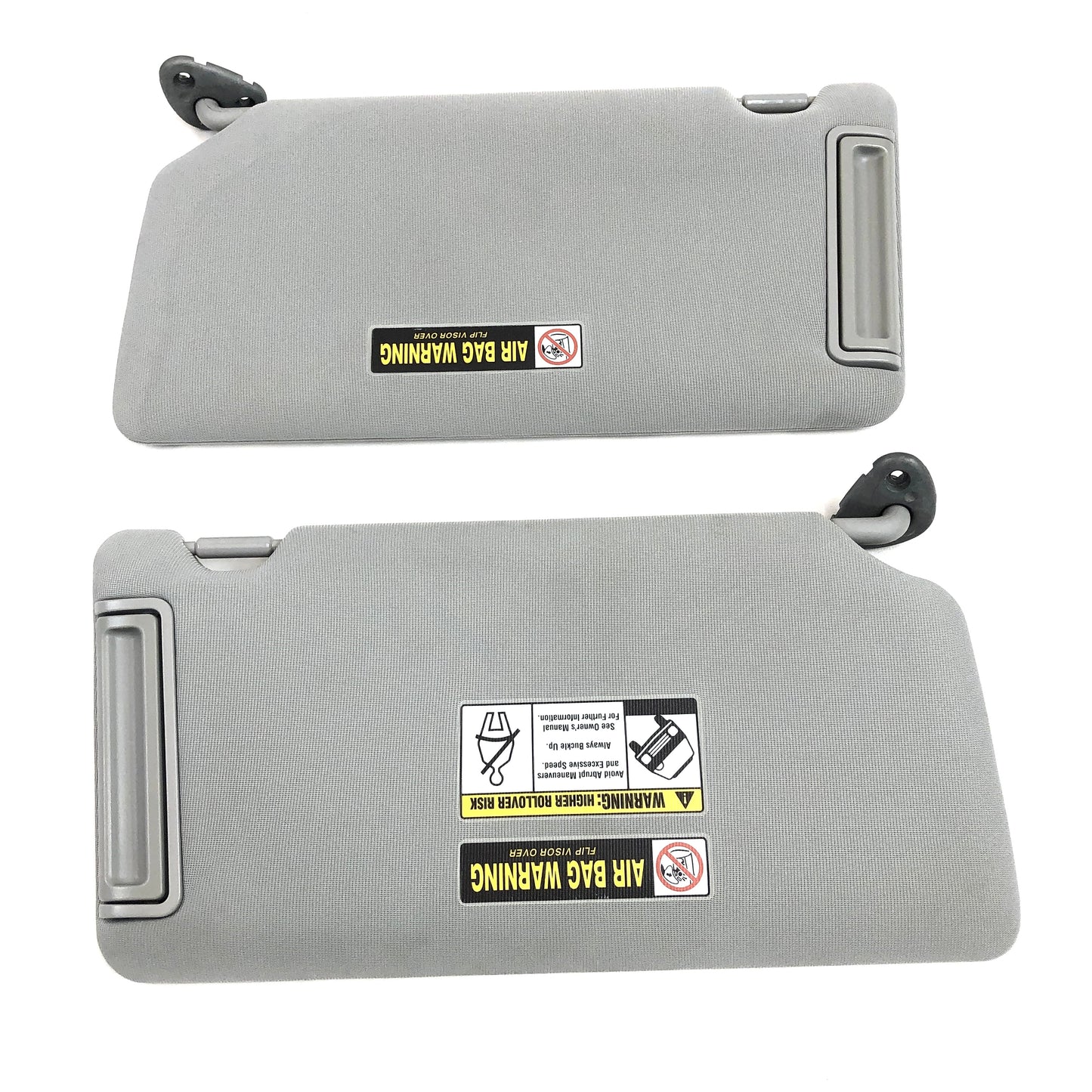 2003-2006 Honda Element GRAY Sun Visors OEM Pair Passenger Driver Shades Pair
