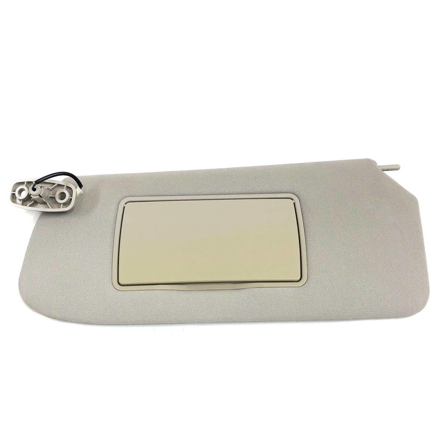 2007-2012 Nissan Sentra Sun Visor Driver Left Side Cloth OEM GRAY W/ Lighted Mirror