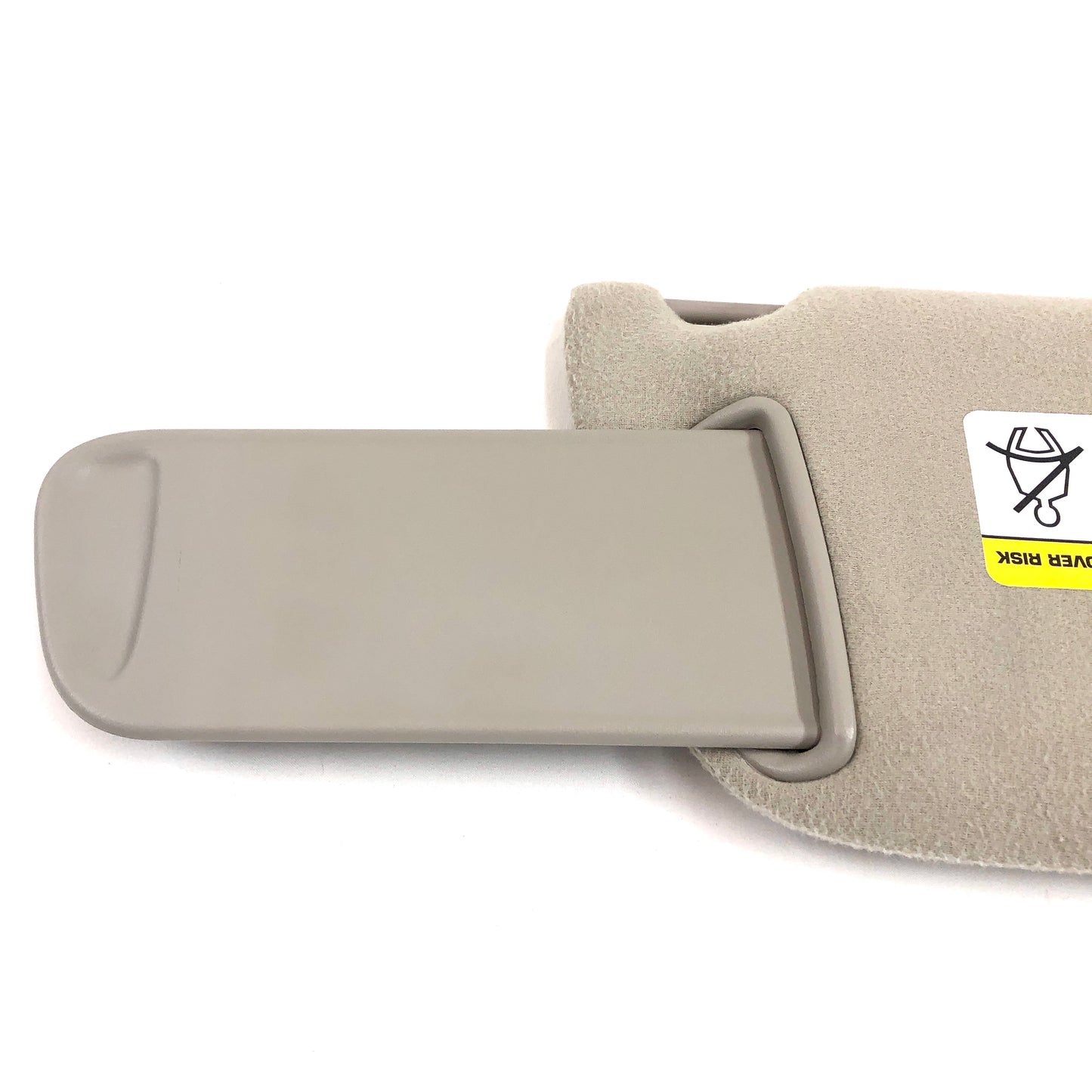 1999-2004 Jeep Grand Cherokee Sun Visor Left Driver BEIGE OEM Side Shade W/ Lights