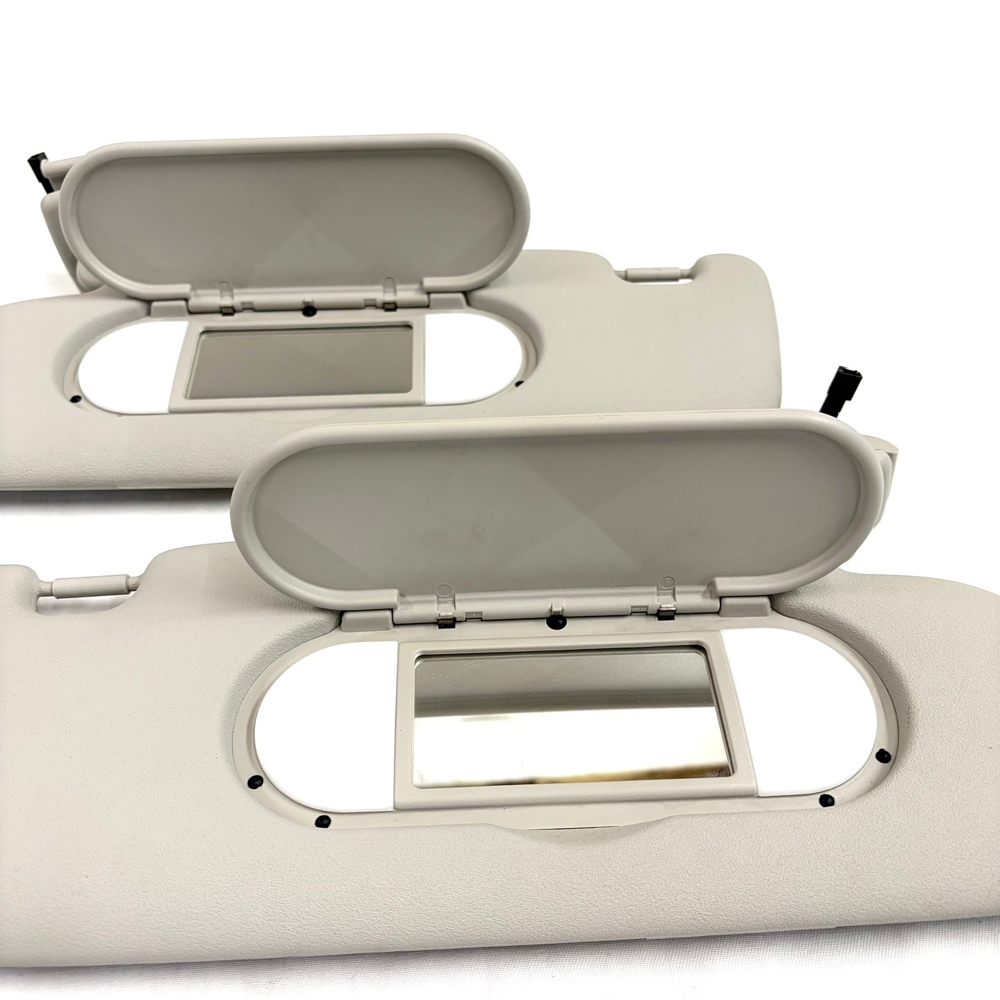 2016-2024 Mini Cooper Clubman Sun Visors Passenger Driver OEM Shades 3-Piece Set W/ Lights