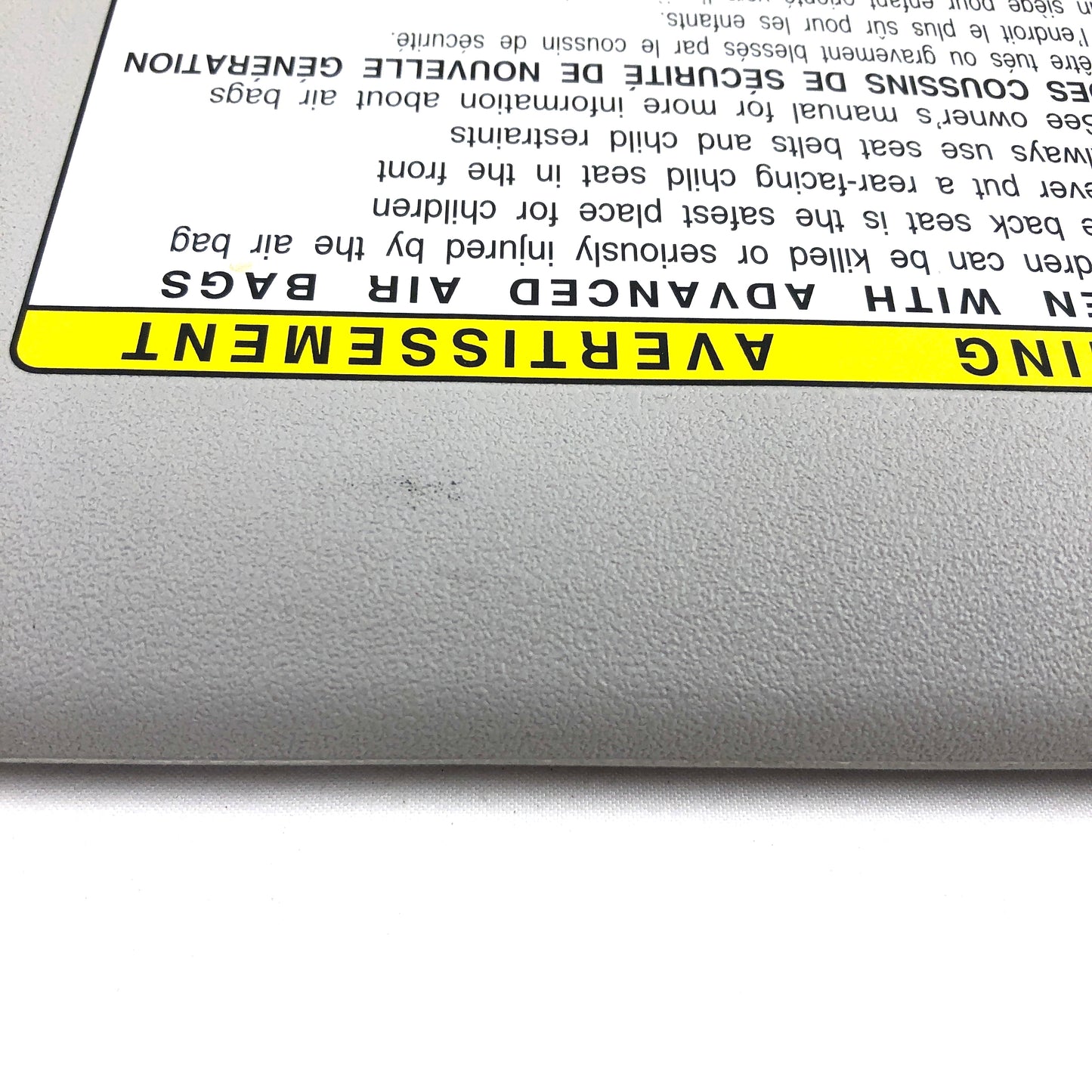 2008-2015 Scion xB Driver Sun Visor OEM Shade Left GRAY Vinyl