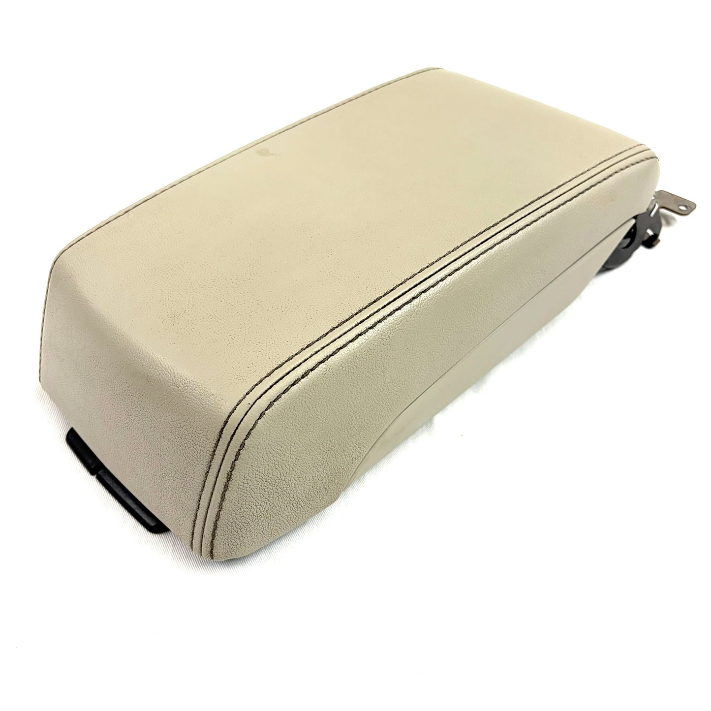 2010-2014 Subaru Legacy Outback Center Console Lid Armrest Beige Tan Leather OEM Storage