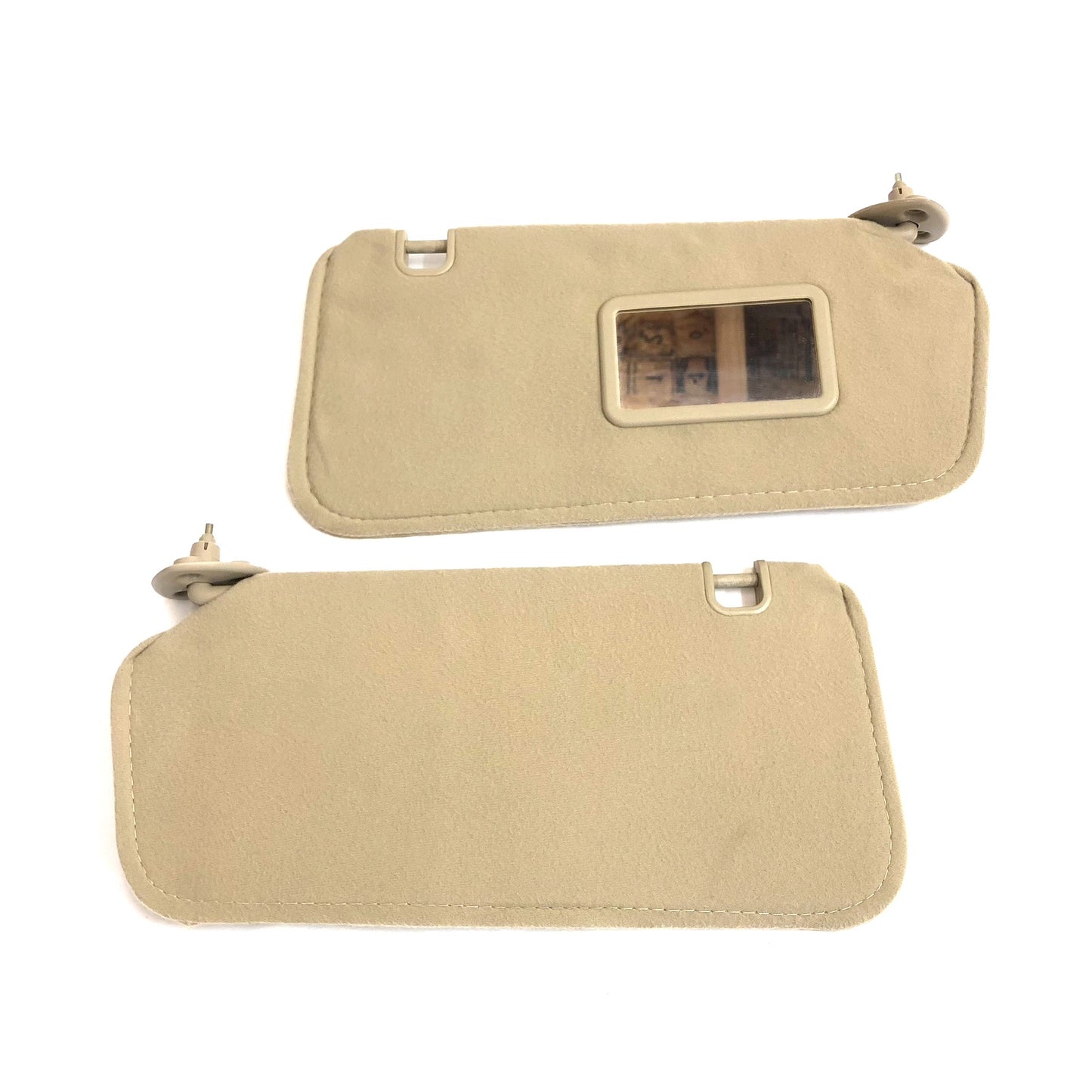 1996-2002 Saturn S Series Sun Visors TAN Driver Passenger Side OEM Pair SL2 SW2 SL