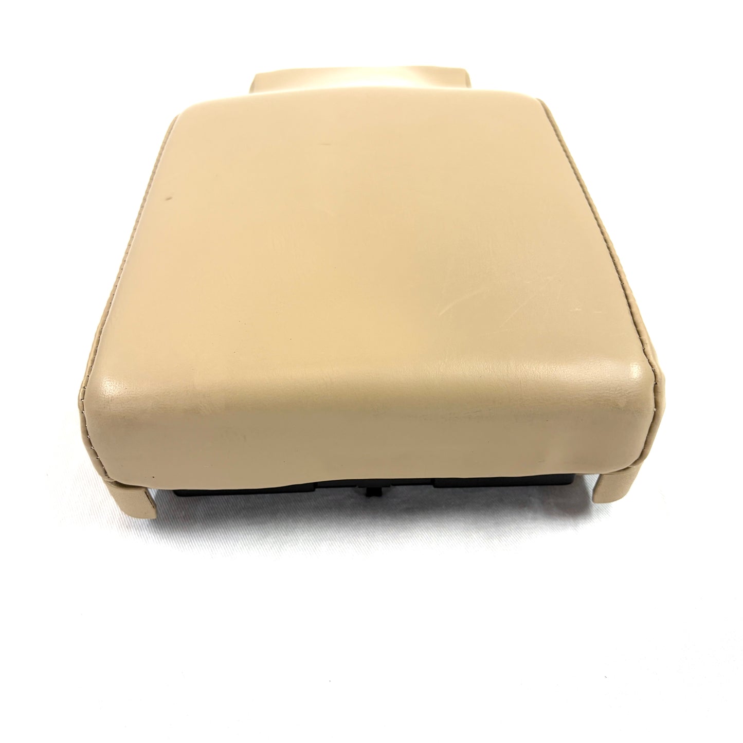 2000-2005 Buick LeSabre Center Console Lid Armrest OEM Cashmere Beige Tan Leather 13.5"