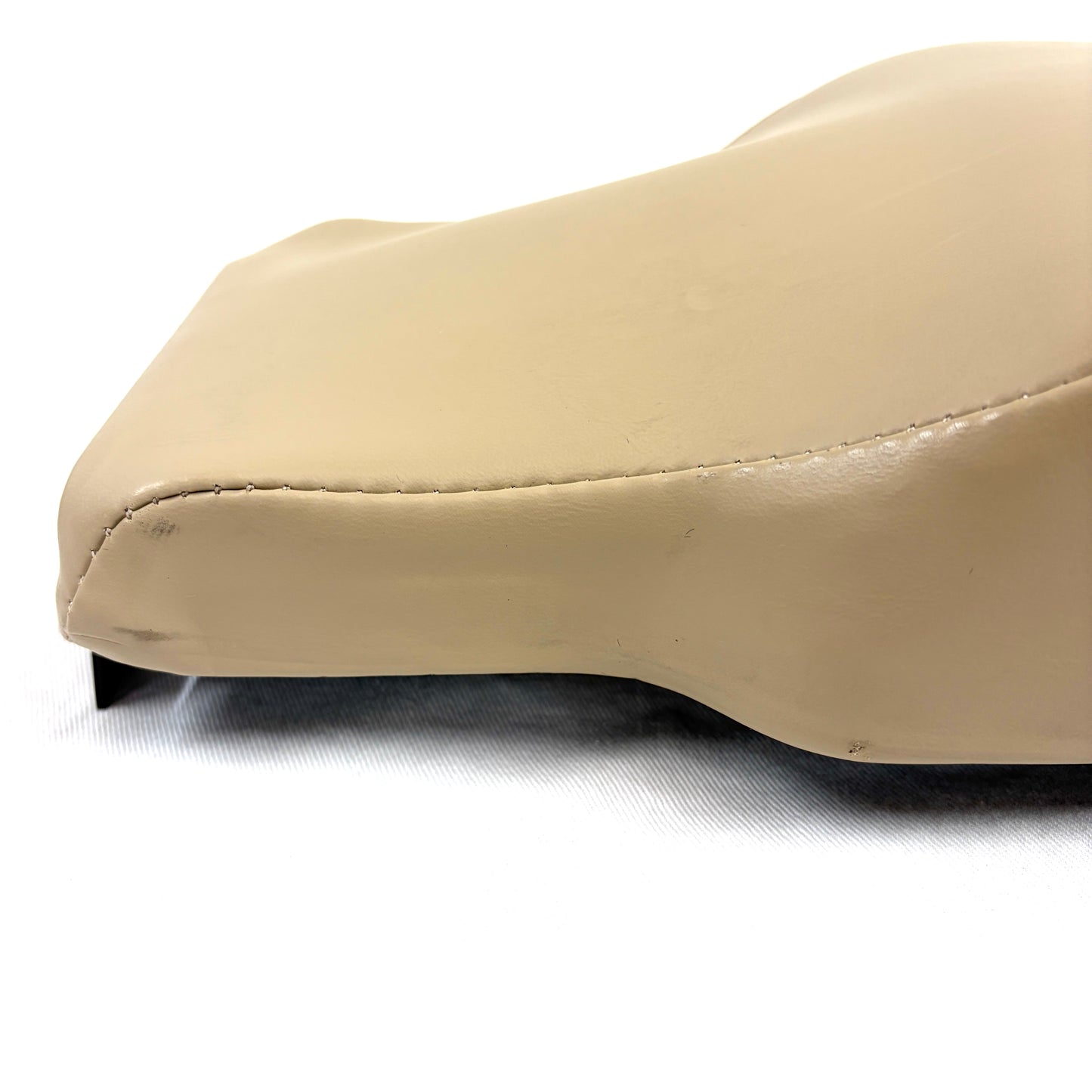 2000-2005 Buick LeSabre Center Console Lid Armrest OEM Cashmere Beige Tan Leather 13.5"