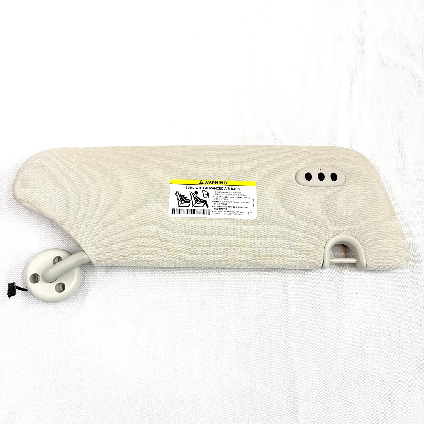 2008-2016 Chrylser Town & Country Sun Visor Driver Left Side OEM Homelink Illuminated Mirror