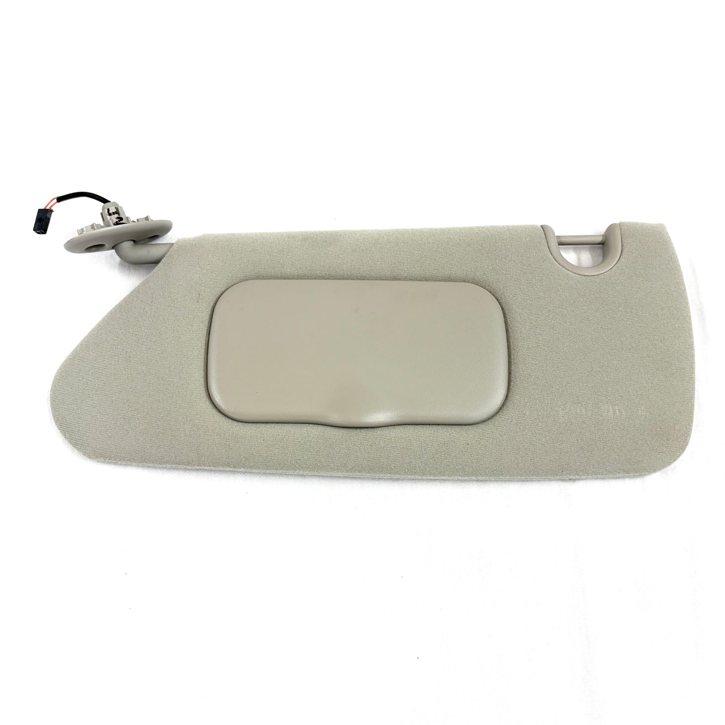 2001-2007 Town & Country Caravan Voyager Sun Visor OEM Driver Left Side Gray W/ Lights