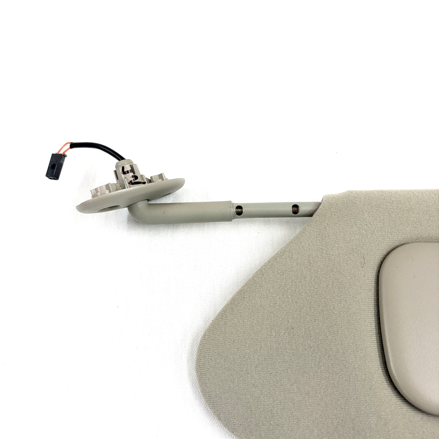 2001-2007 Town & Country Caravan Voyager Sun Visor OEM Driver Left Side Gray W/ Lights