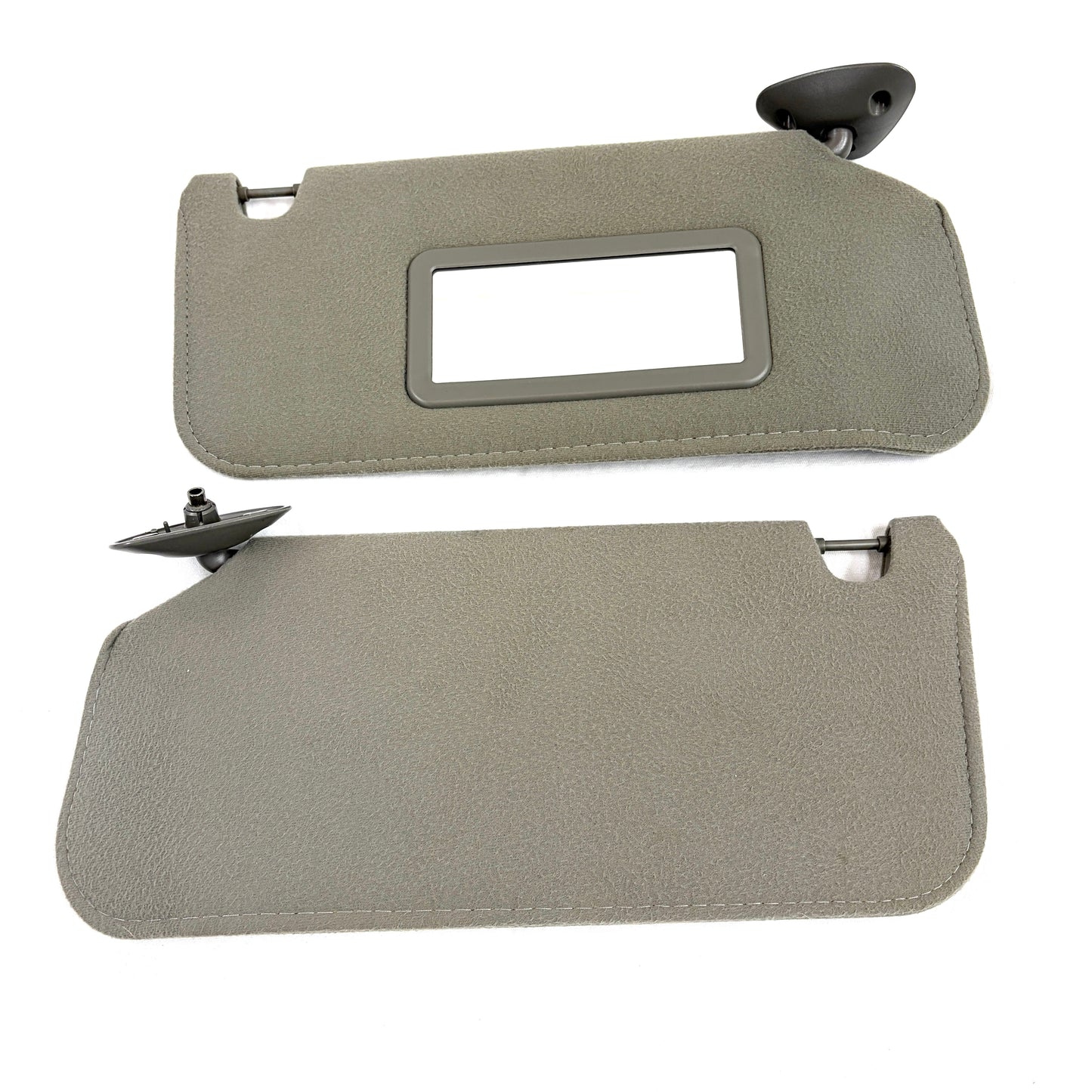 1995-2005 Chevy Blazer S10 Sun Visors OEM Passenger Driver Shades Medium Gray