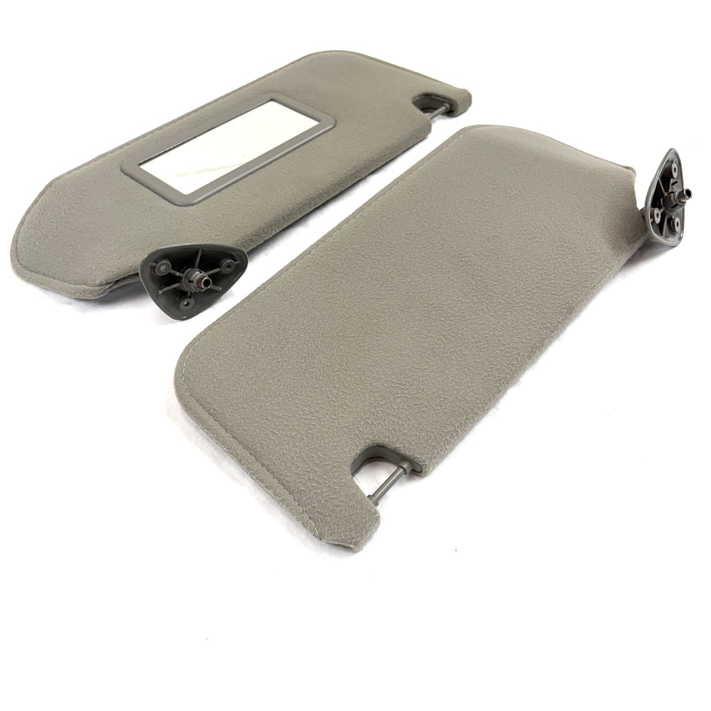 1995-2005 Chevy Blazer S10 Sun Visors OEM Passenger Driver Shades Medium Gray